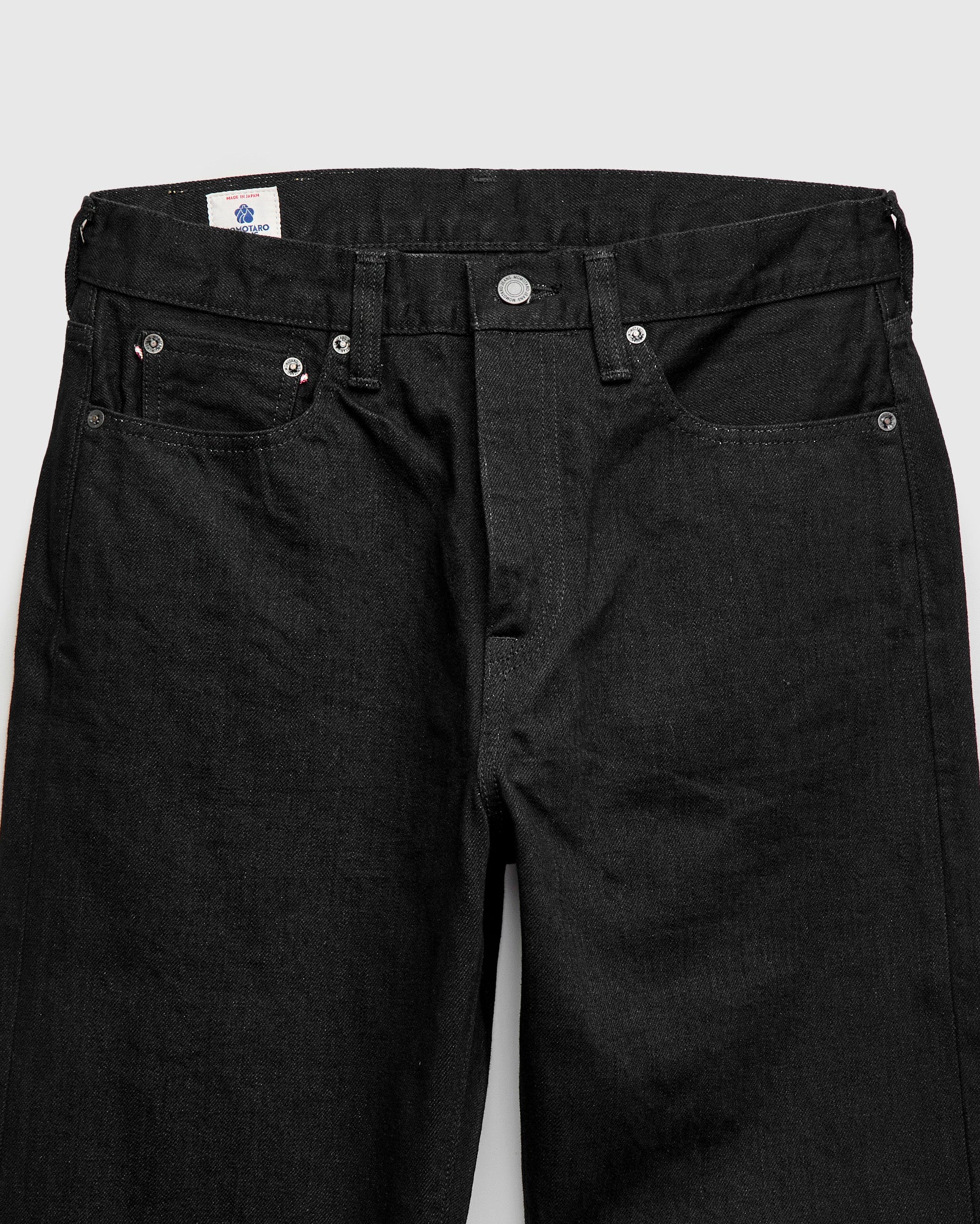 MMJZ1101 "Classic" 15.7oz Black Selvedge Denim - Straight Fit - Image 7