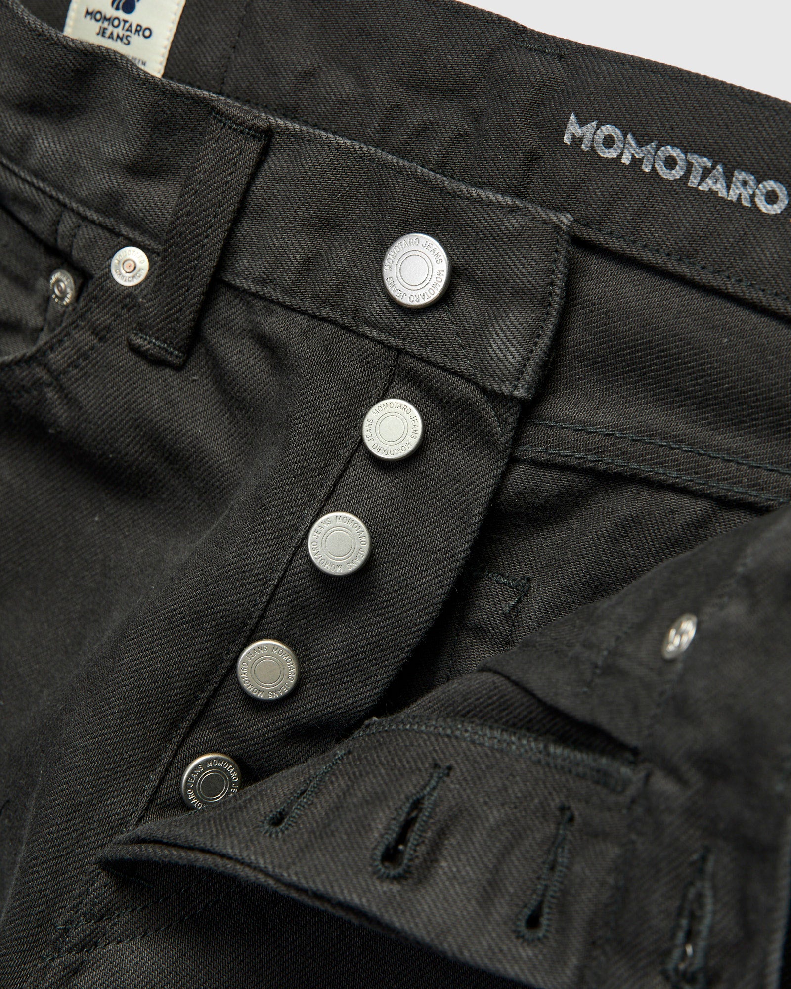 MMJZ6300 "Bamboo Charcoal" 12.5oz Selvedge Denim - Tapered Fit - Image 7