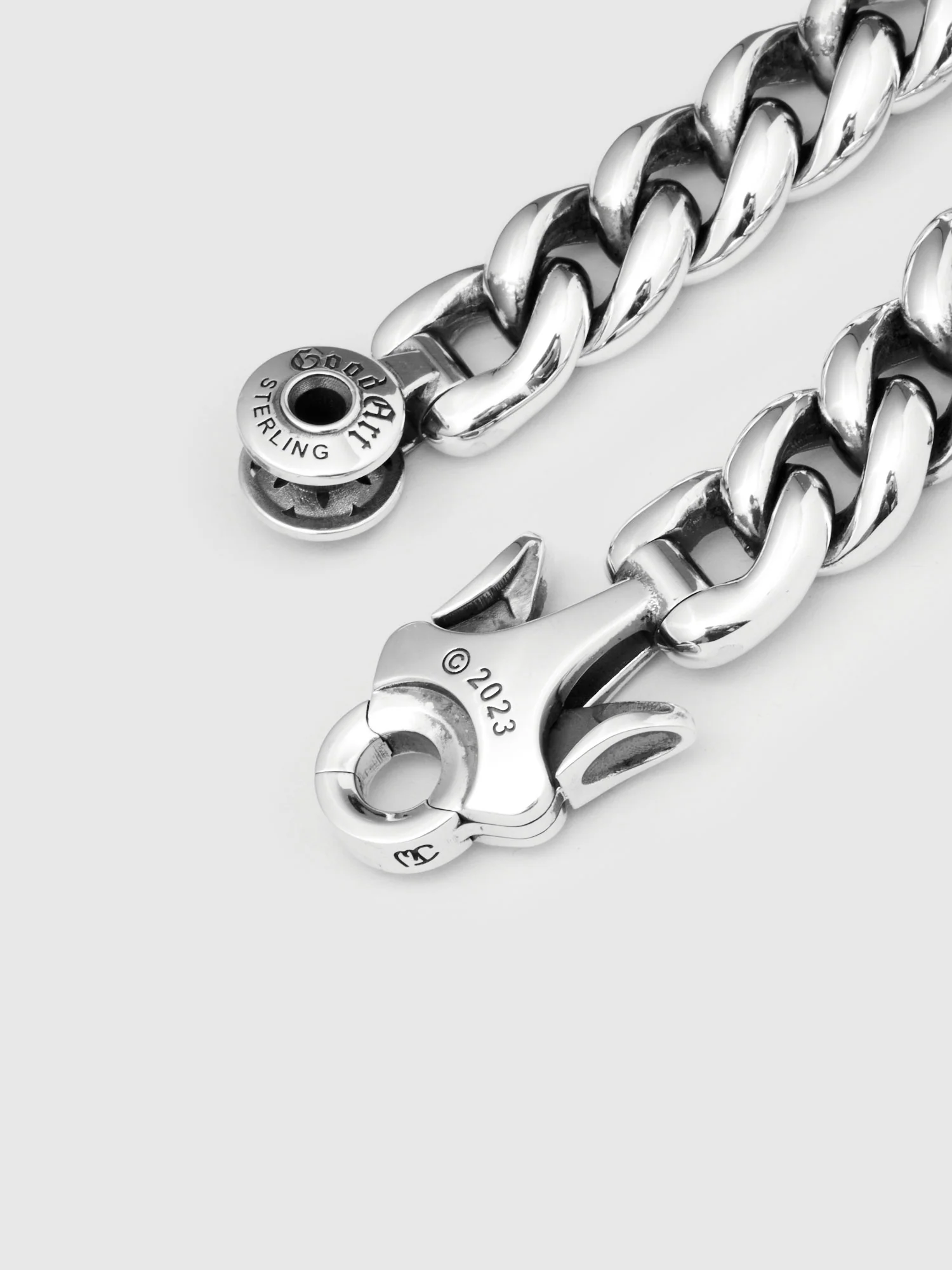 Model 10 Bracelet Size B in Sterling Silver - Image 4