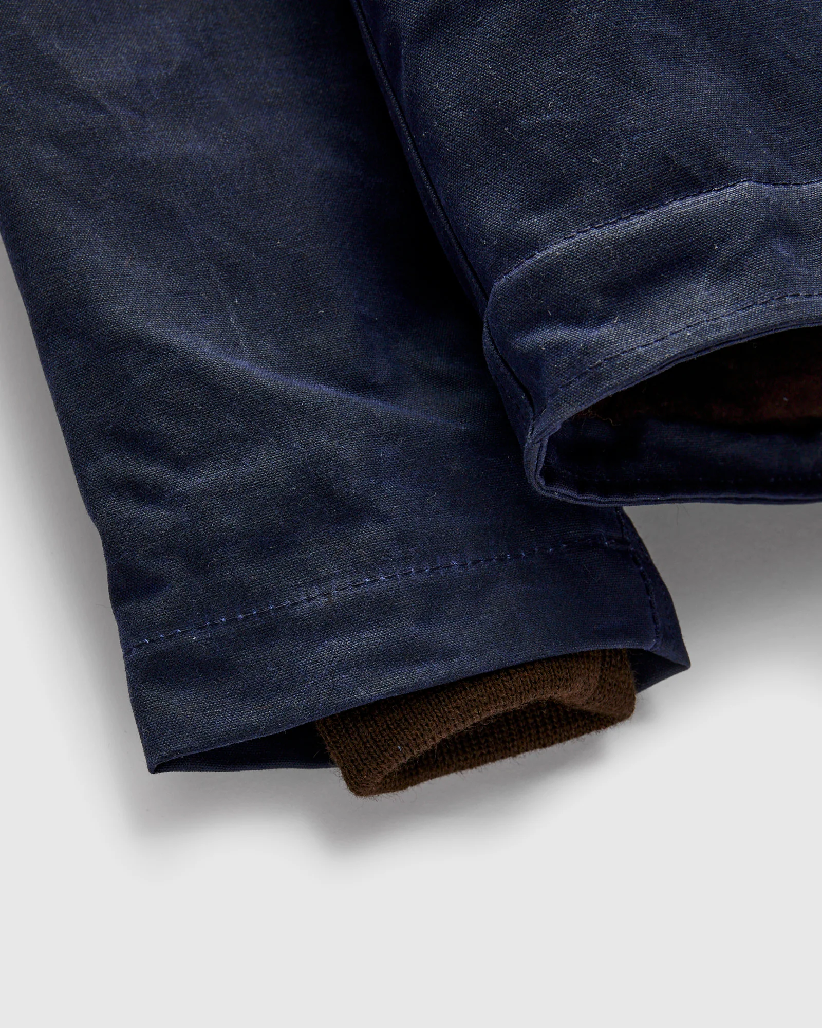 N-1 Deck Jacket in Navy/Brown - Image 7