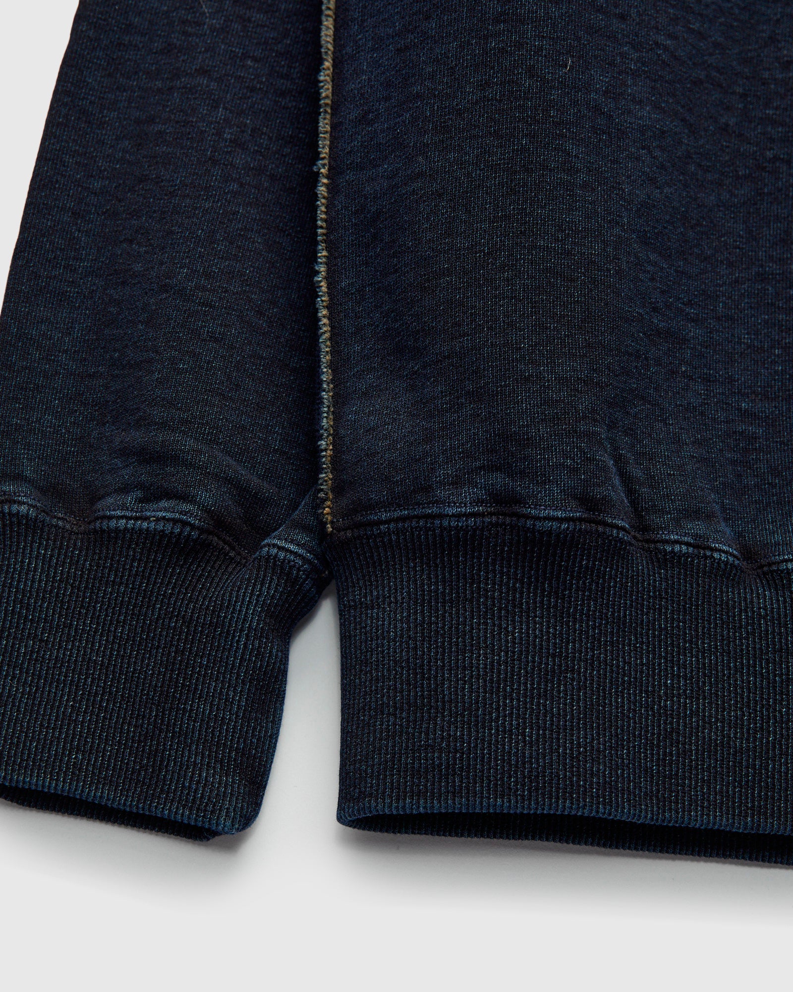 "Natural Dye" Crewneck Sweatshirt in Kakishibu Indigo - Image 4