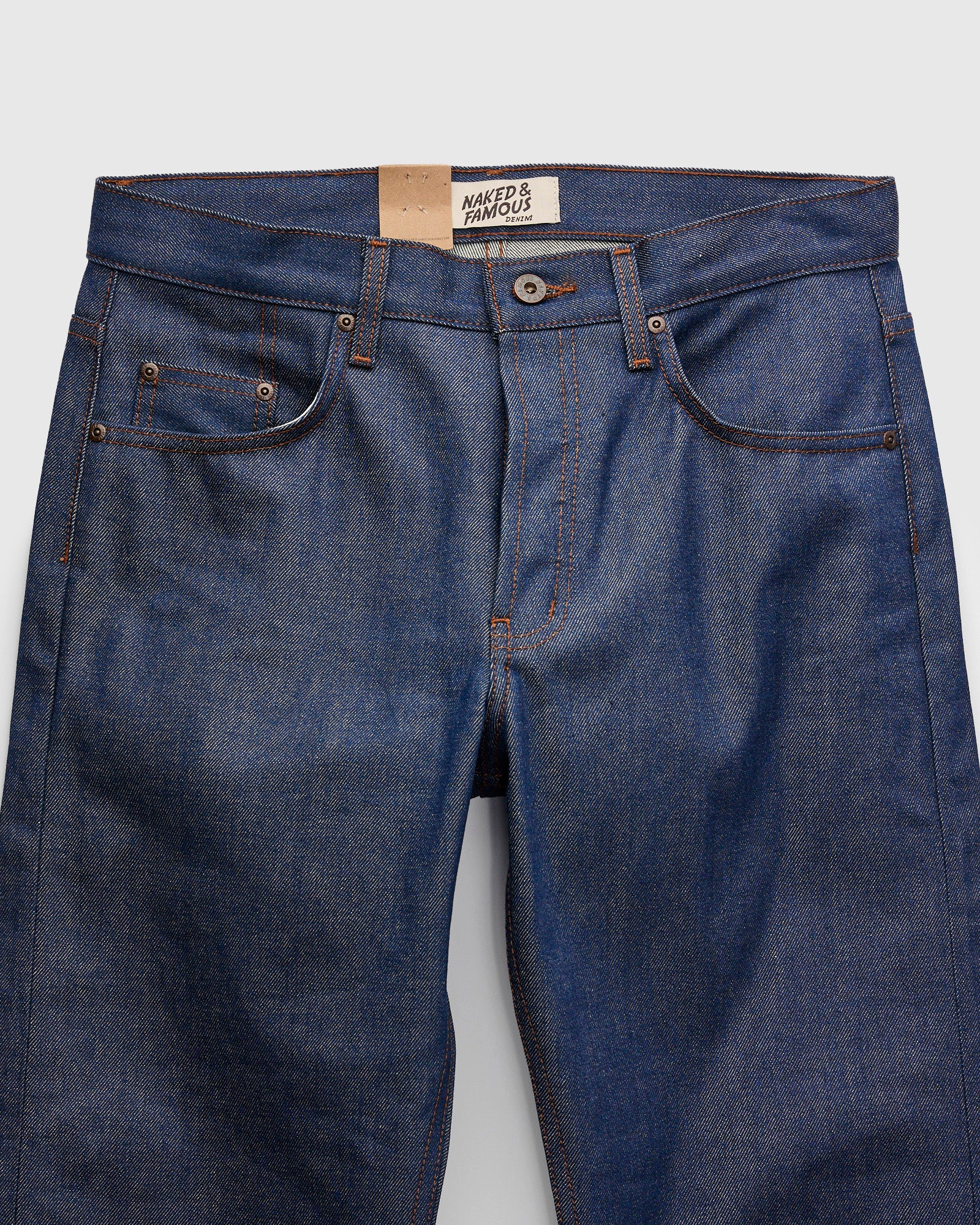 "Natural Indigo Selvedge" 12.5oz Selvedge Denim - Easy Guy Fit - Image 5