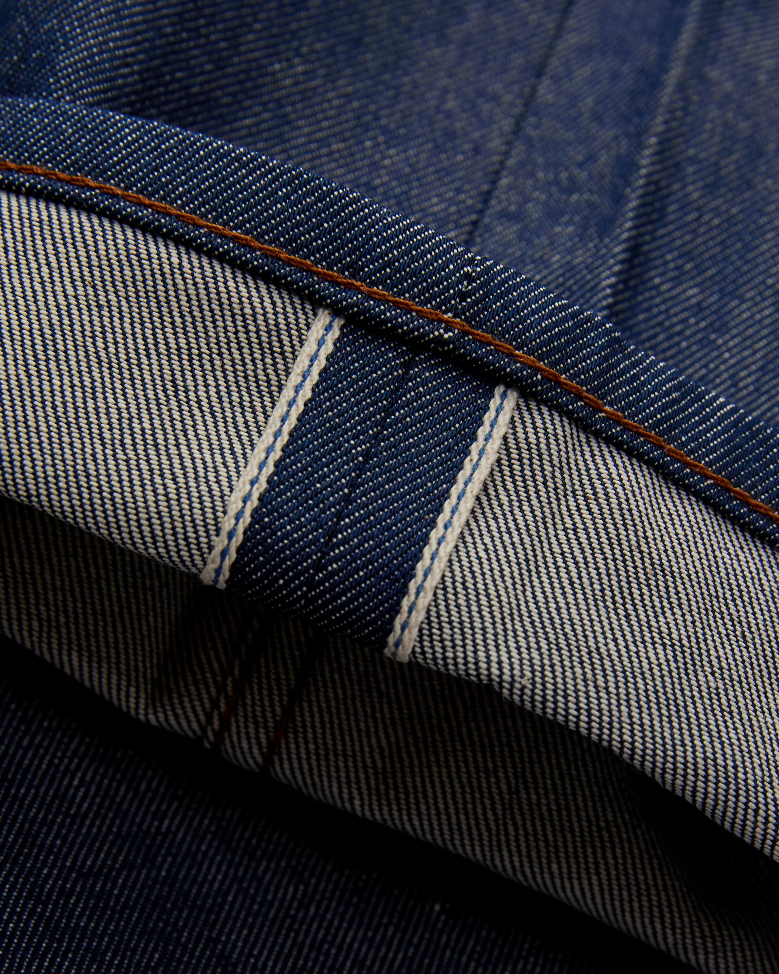 "Natural Indigo Selvedge" 12.5oz Selvedge Denim - Easy Guy Fit - Image 8