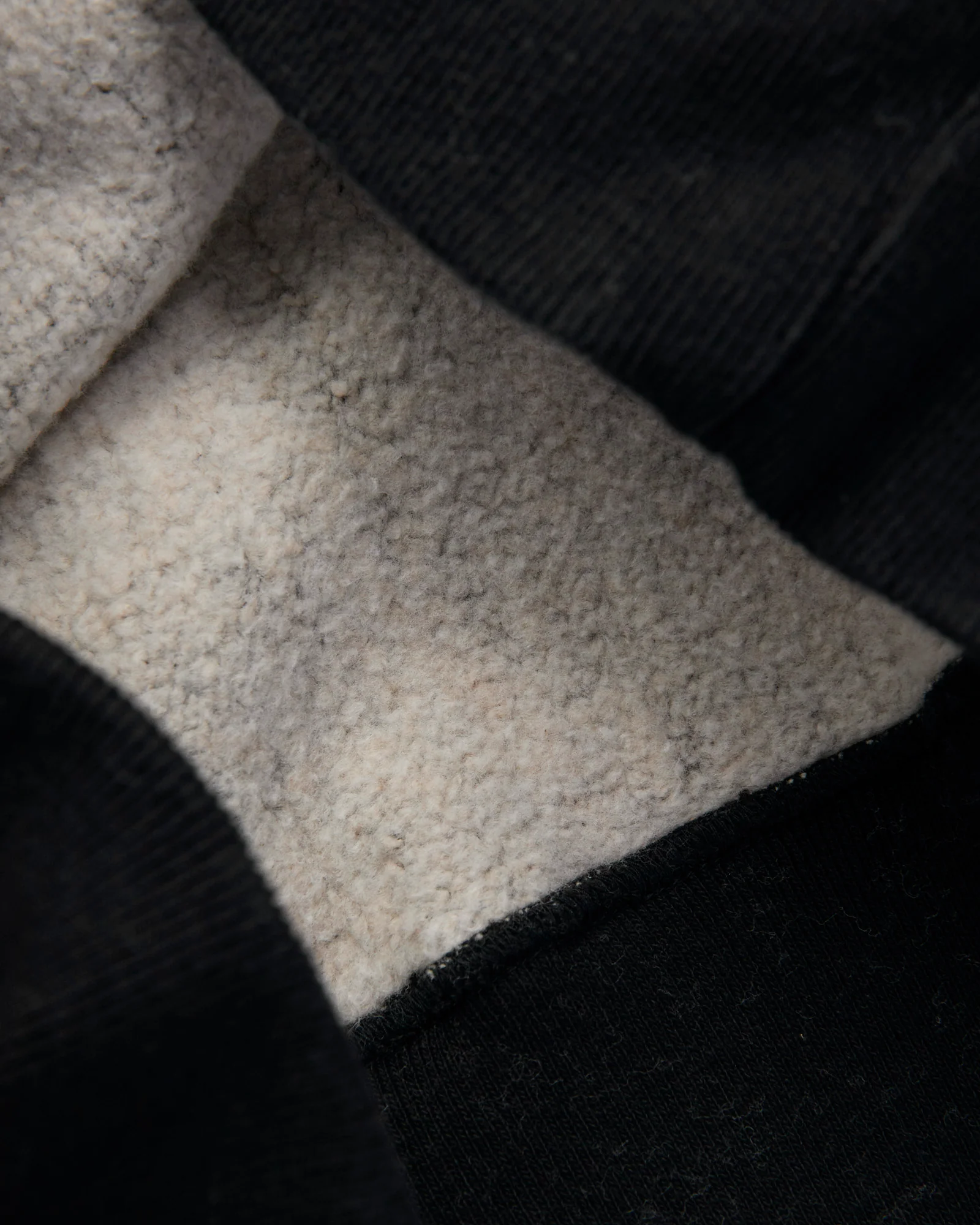 New Pucara Loopwheel Sweatshirt in Washed Black - Image 7