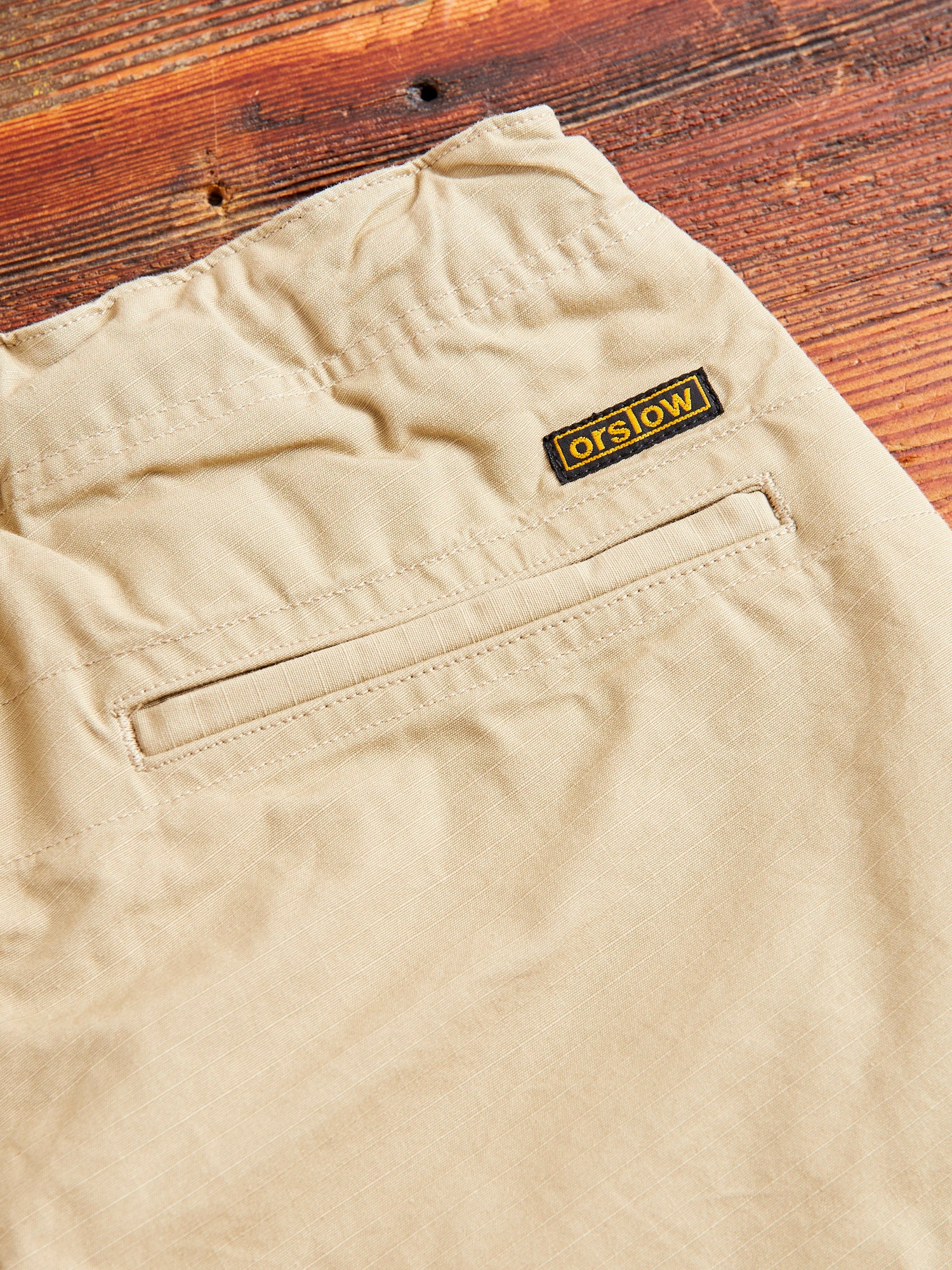 New Yorker Pants in Beige Ripstop - Image 10