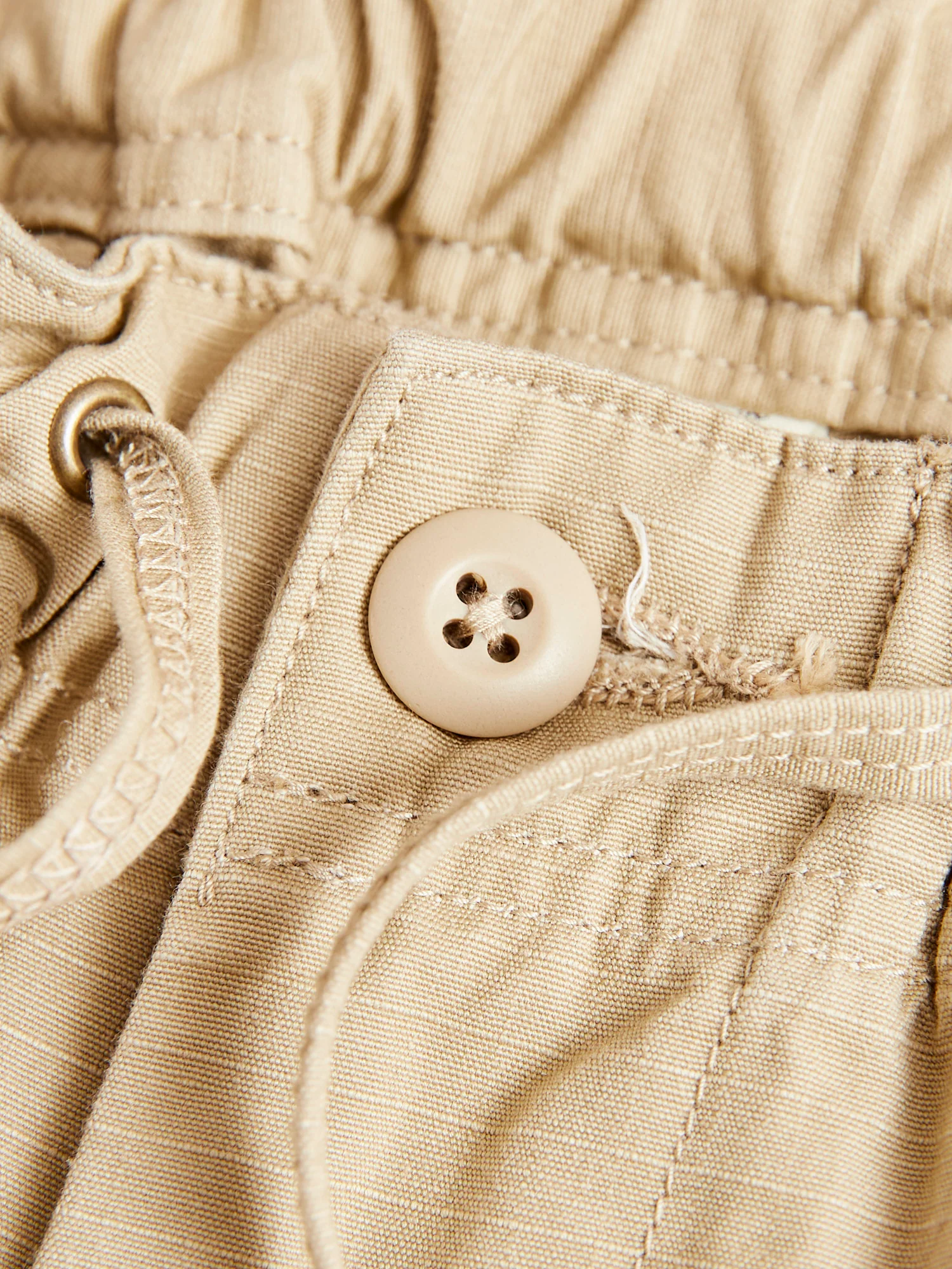 New Yorker Pants in Beige Ripstop - Image 5