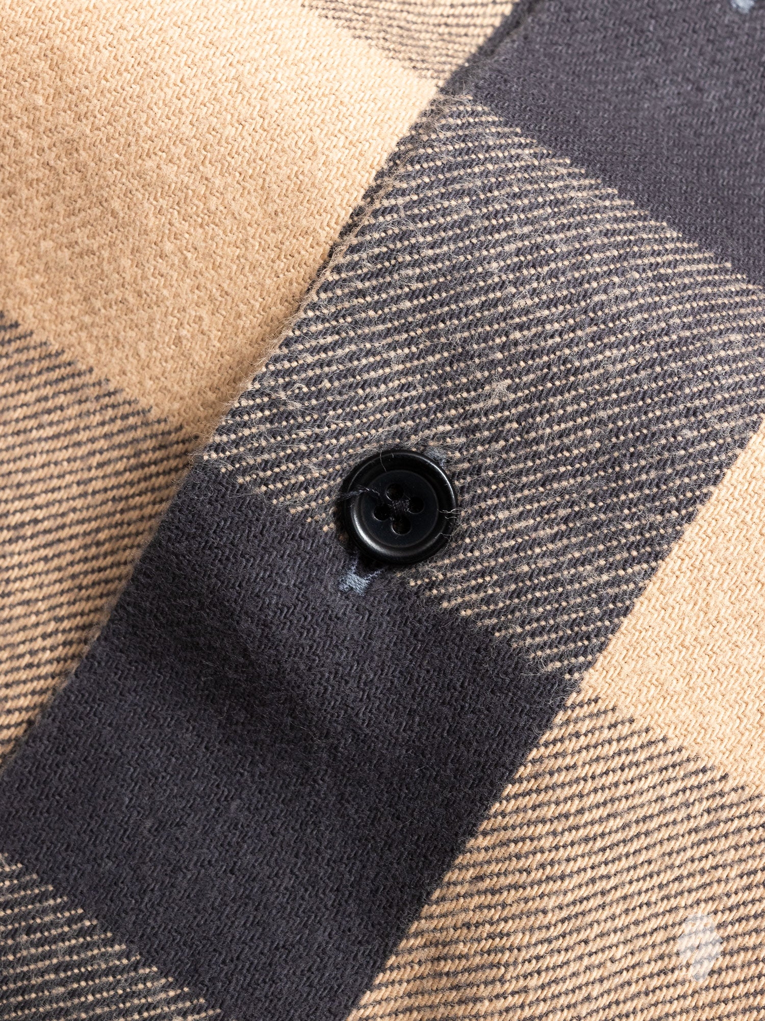 Norris Selvedge Flannel in Khaki - Image 4