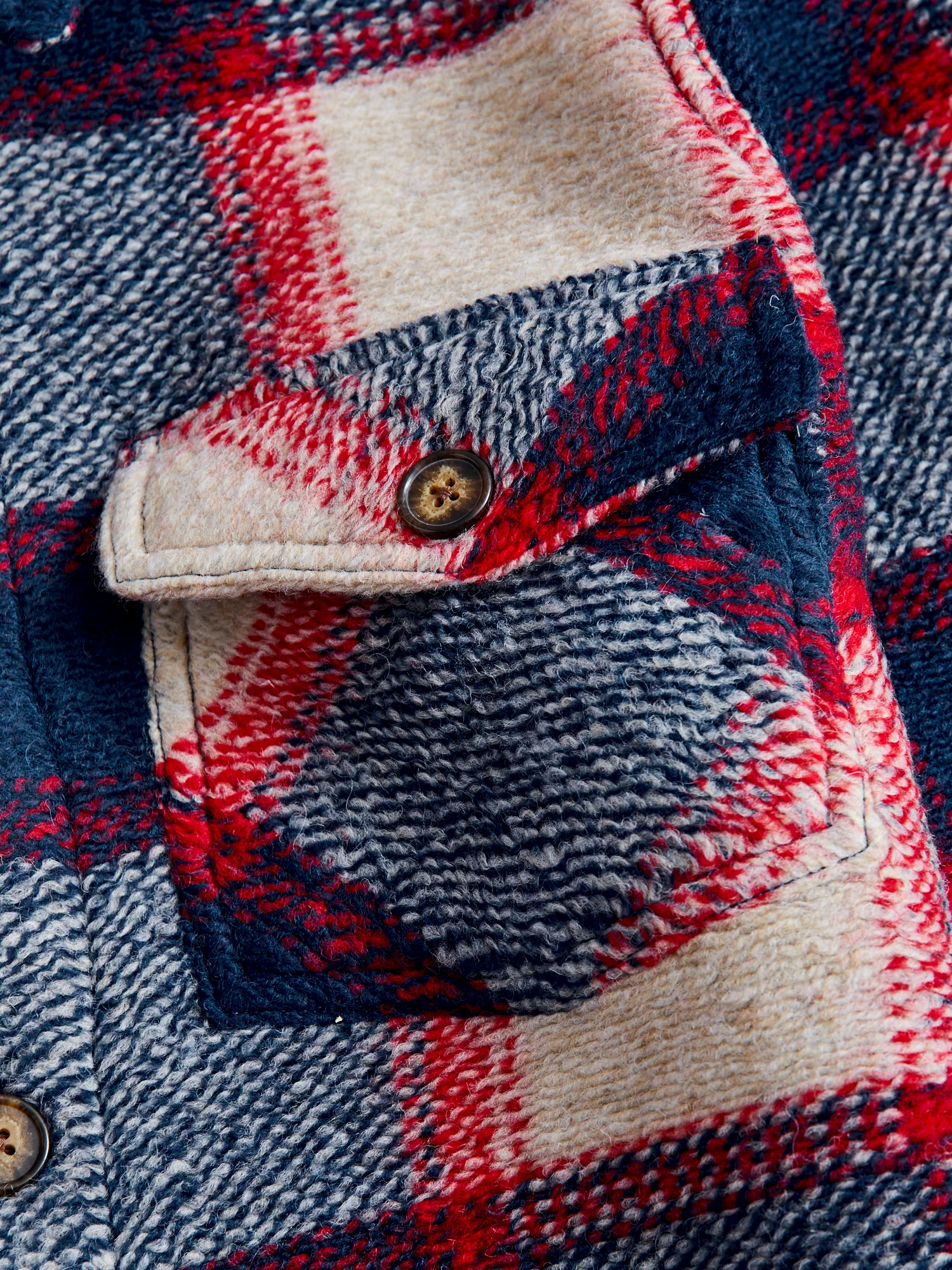 NYC Overshirt in Blue Stripe - Image 4