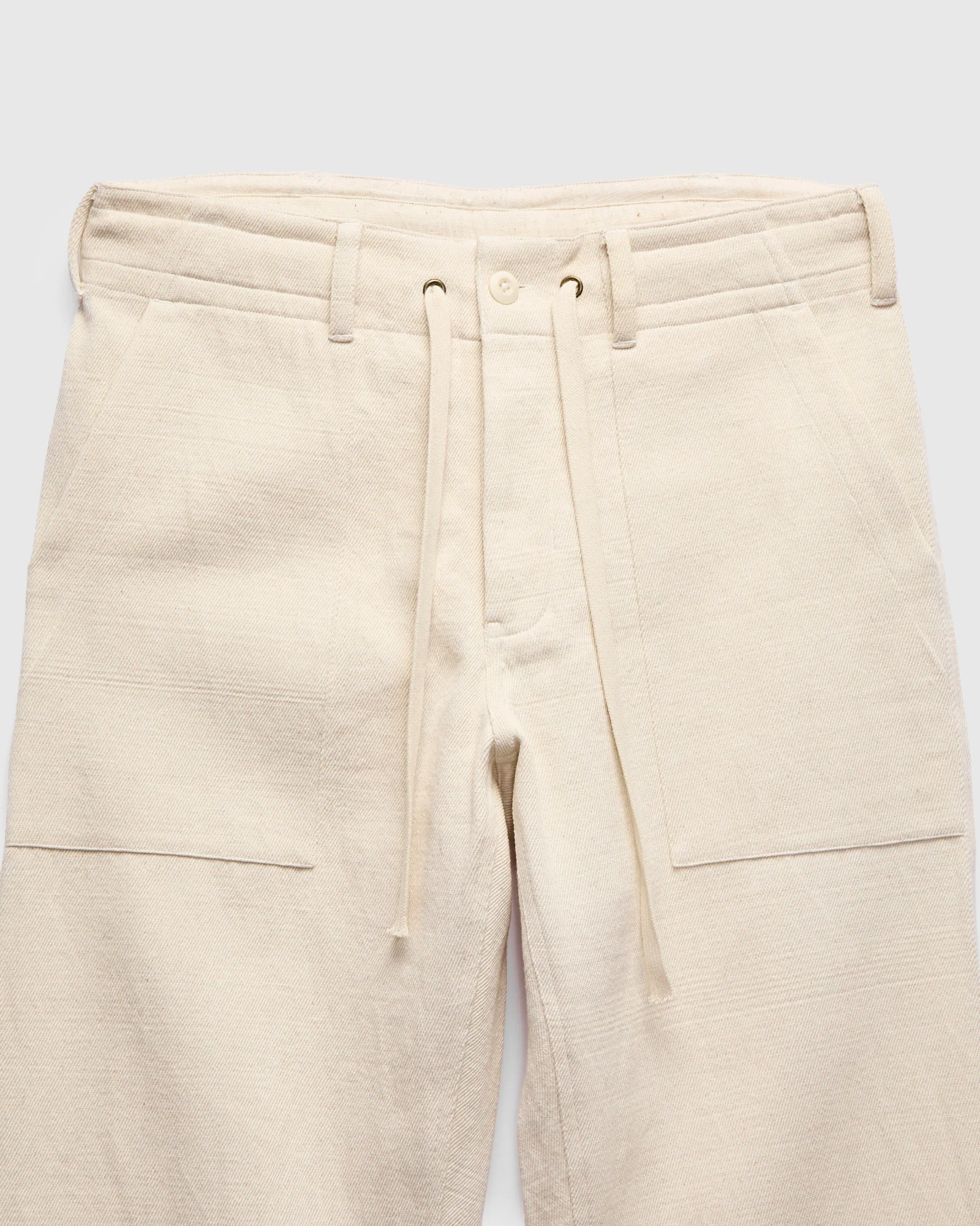 Obelisk Pant in Natural Undyed Powerloom Denim - Image 4