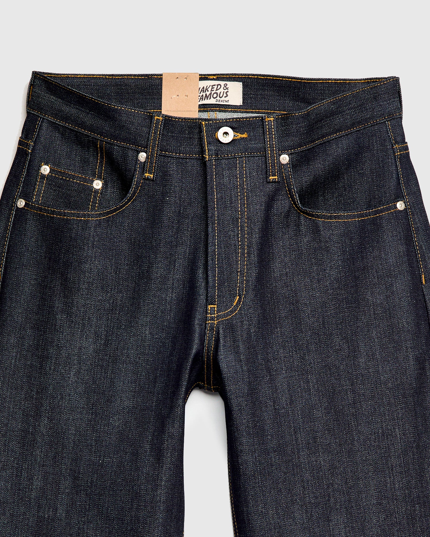 "Offshoot Broken Twill" 13.75oz Selvedge Denim - Strong Guy Fit - Image 5