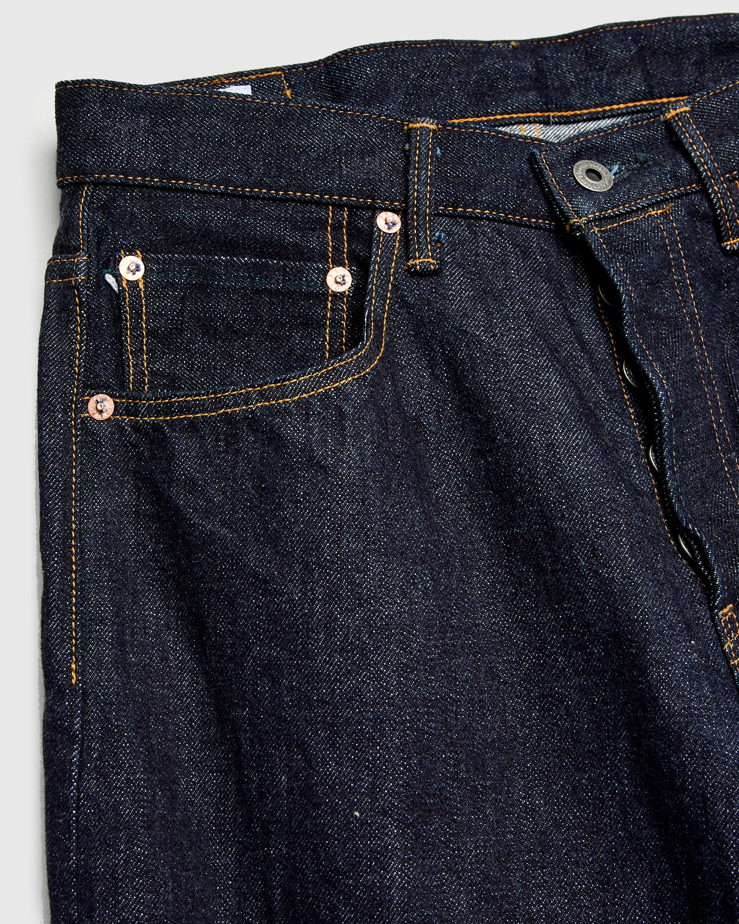 ONI-222 "Low Tension" 15oz Selvedge Denim - Super Wide Straight Fit - Image 7