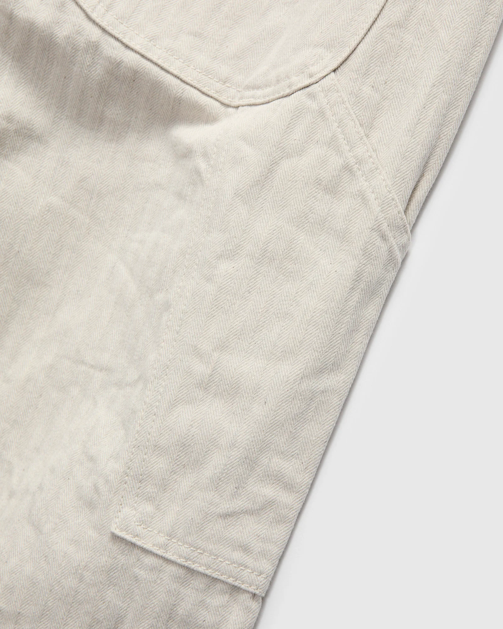 OR-1136 Painter Pants in Ivory - Image 4
