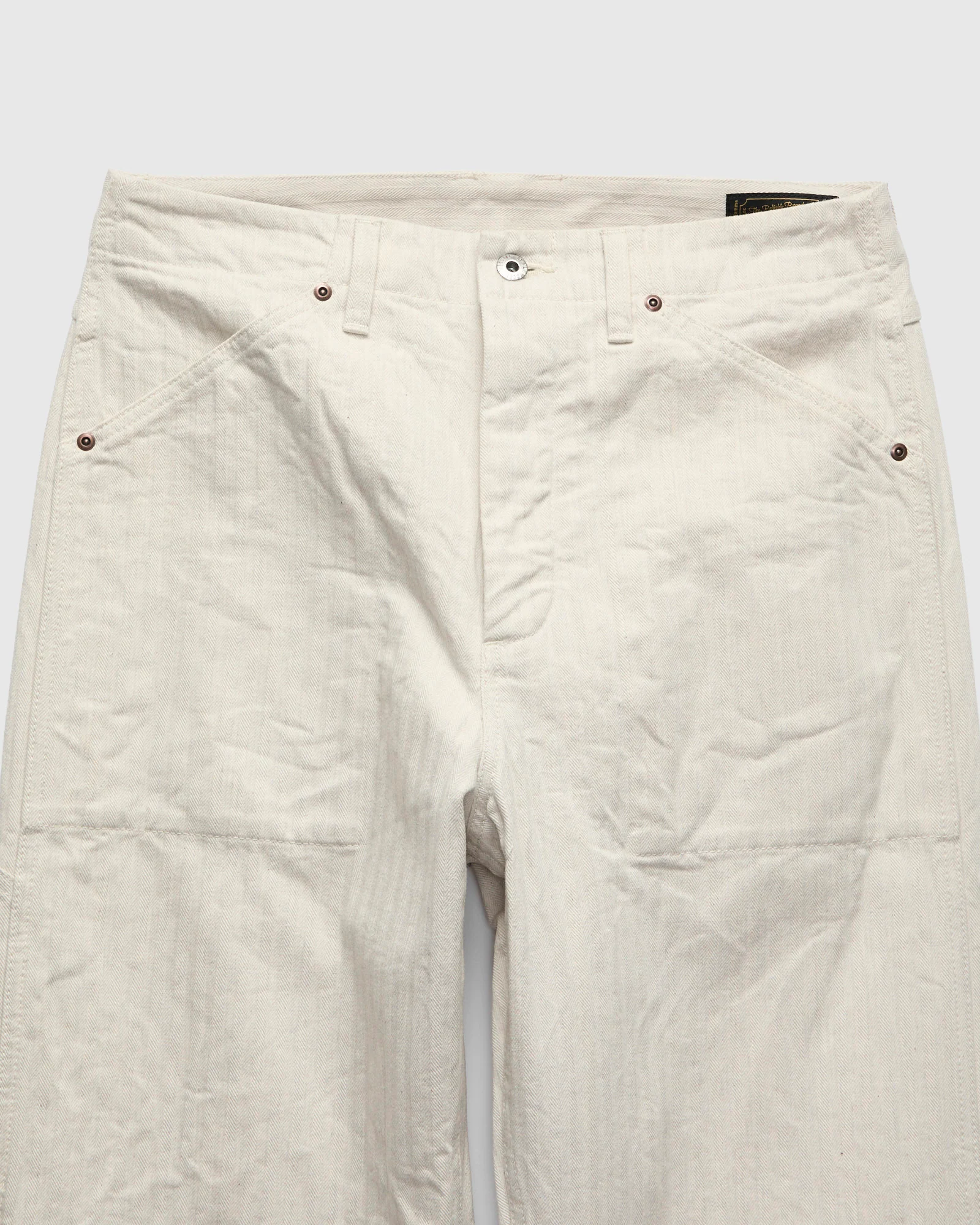 OR-1136 Painter Pants in Ivory - Image 5