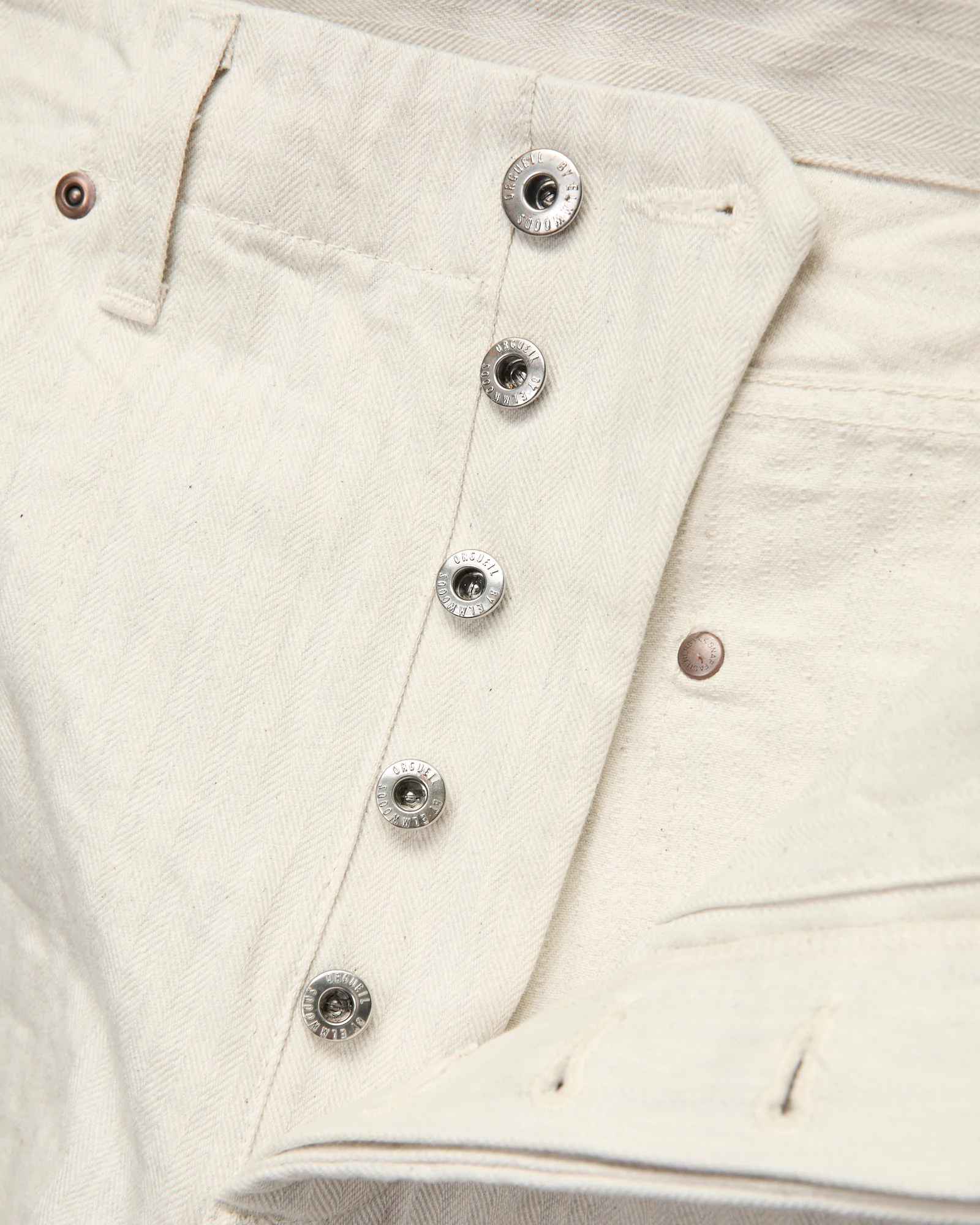 OR-1136 Painter Pants in Ivory - Image 7