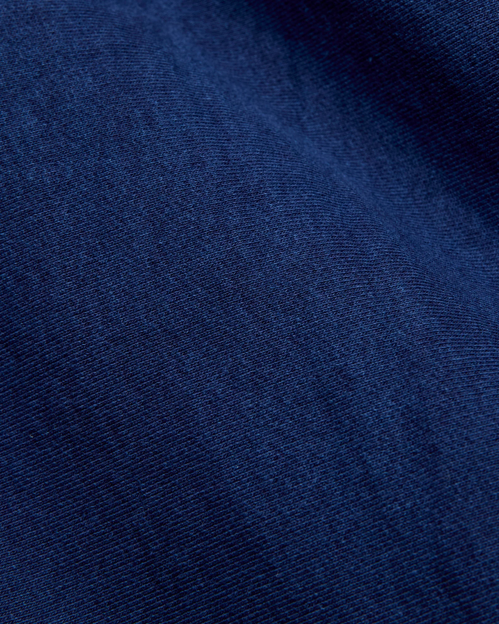 Organic Hand-Dyed Zip Hoodie in Indigo - Image 7