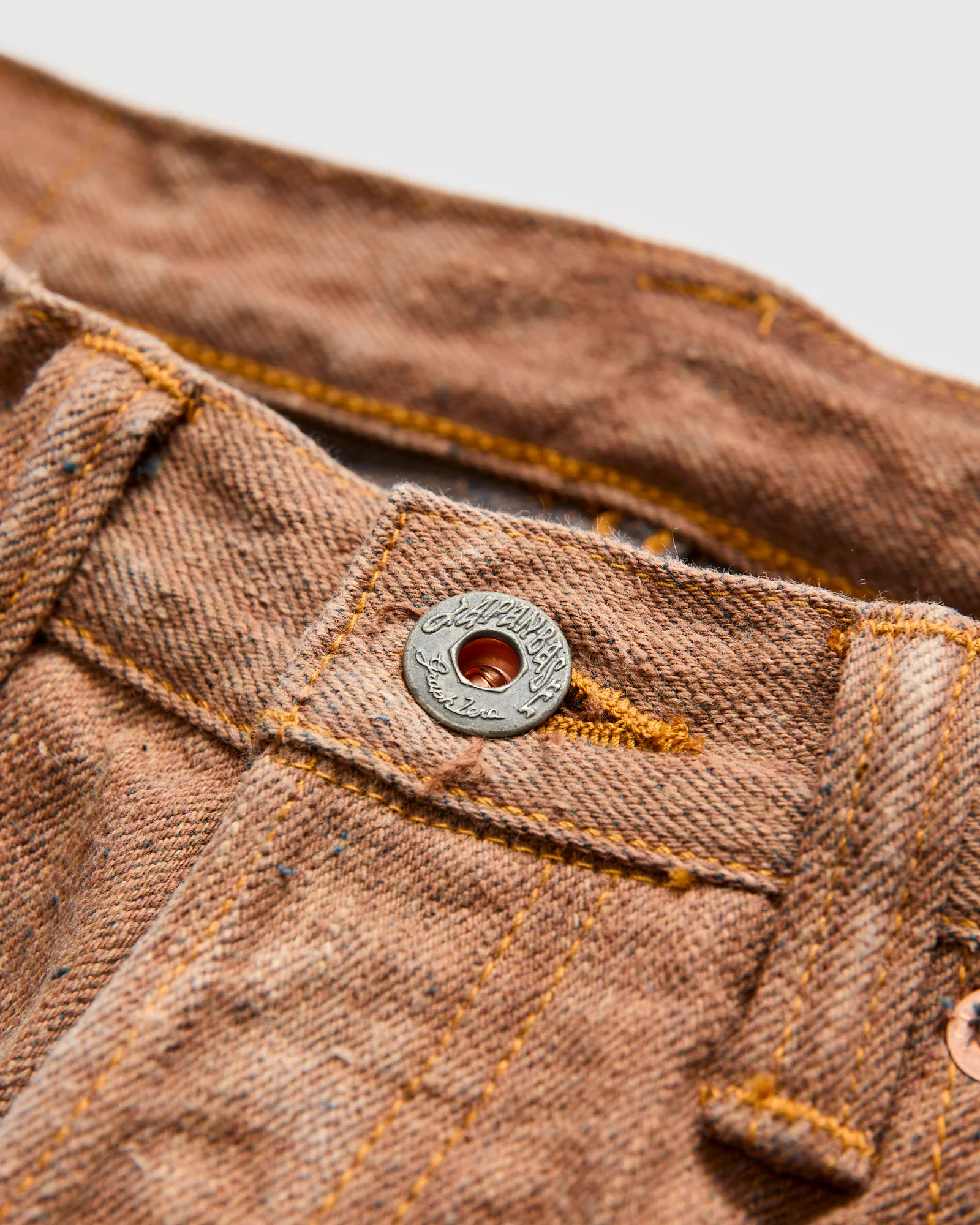 "Persimmon x Aizome" 13oz Nep Selvedge Denim - Regular Straight Fit - Image 6