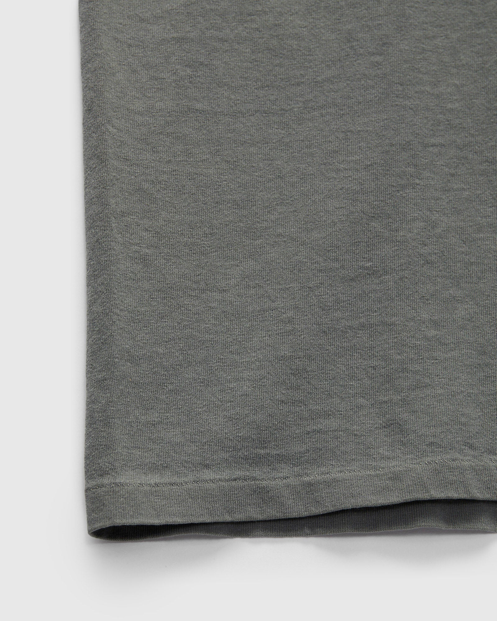 Pigment Dyed Pocket Tee in Gunmetal - Image 6