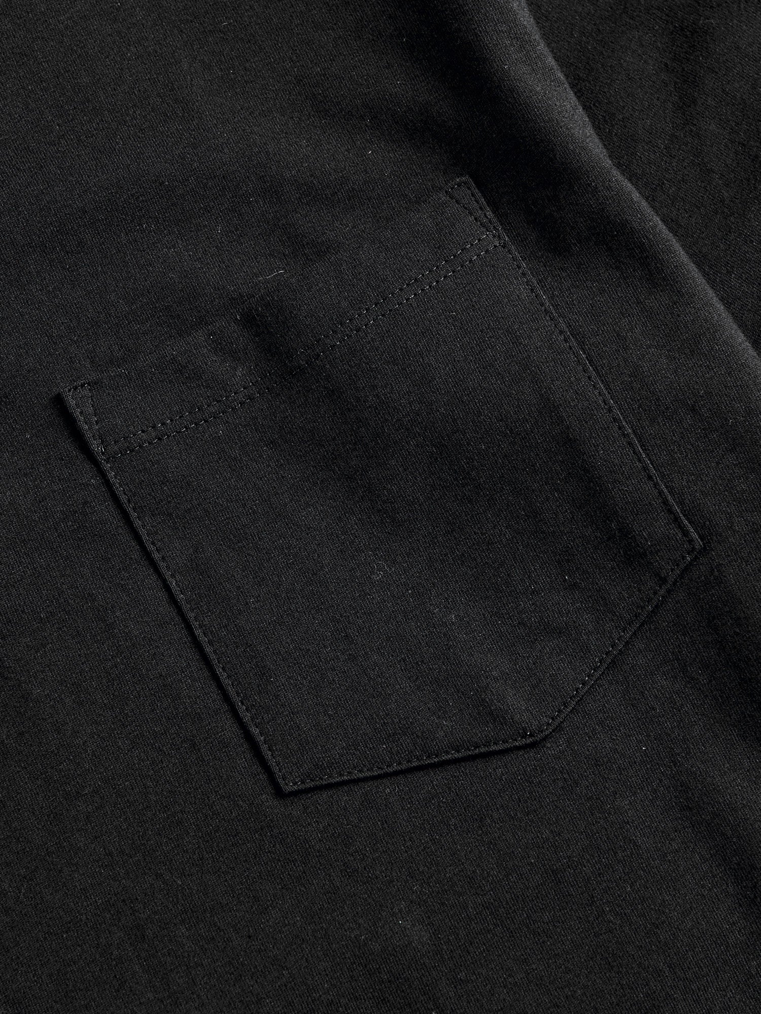 Pocket T-Shirt in Black - Image 4