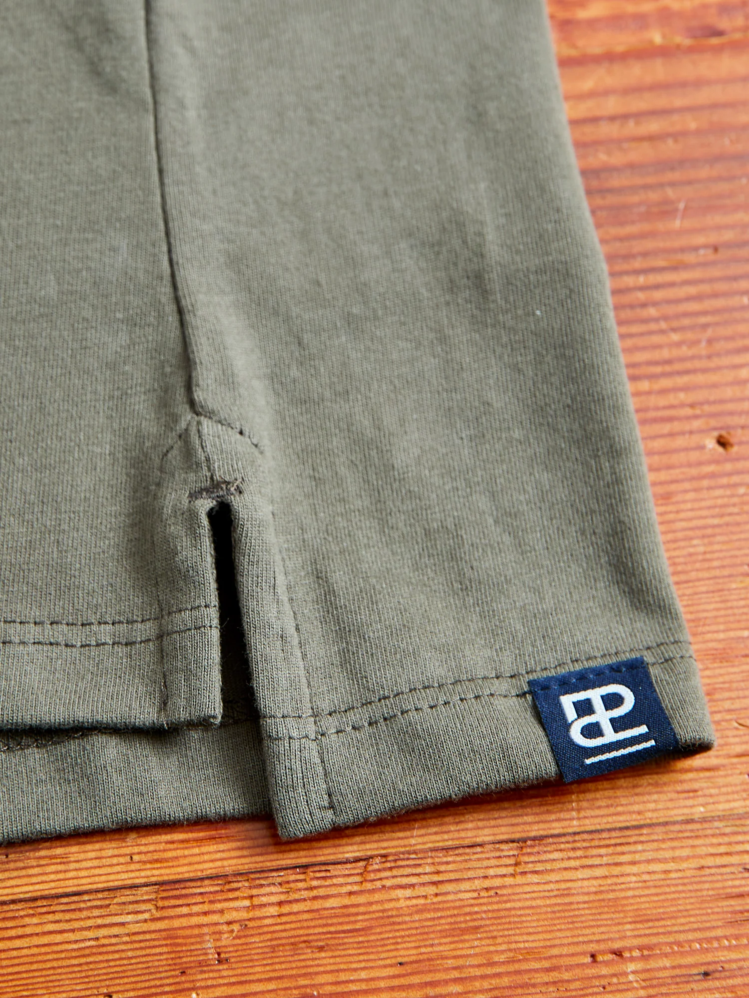 Pocket T-Shirt in Olive - Image 6