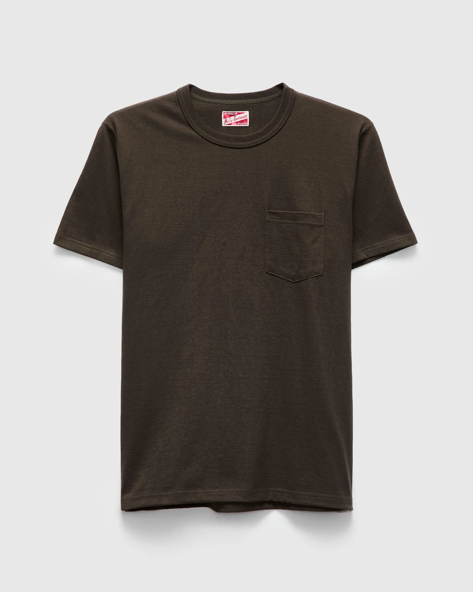 Pocket Tee in Charcoal