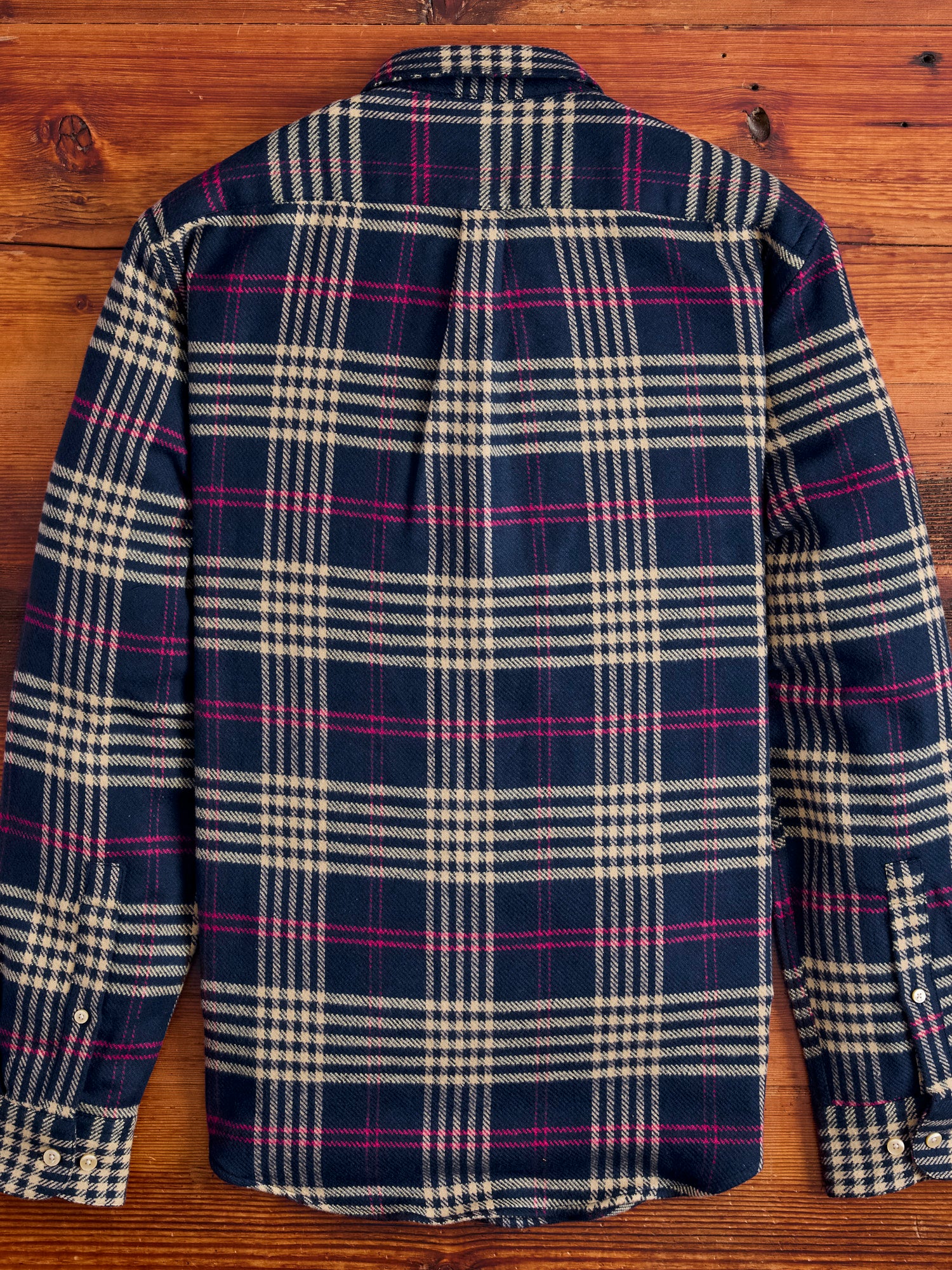 Pomar Button-Up Shirt in Navy - Image 3
