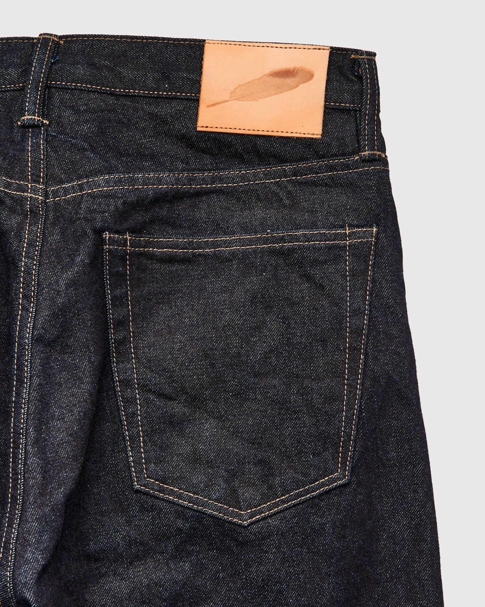 15oz Rinsed Selvedge Denim – Strider (Straight Tapered) - Image 4