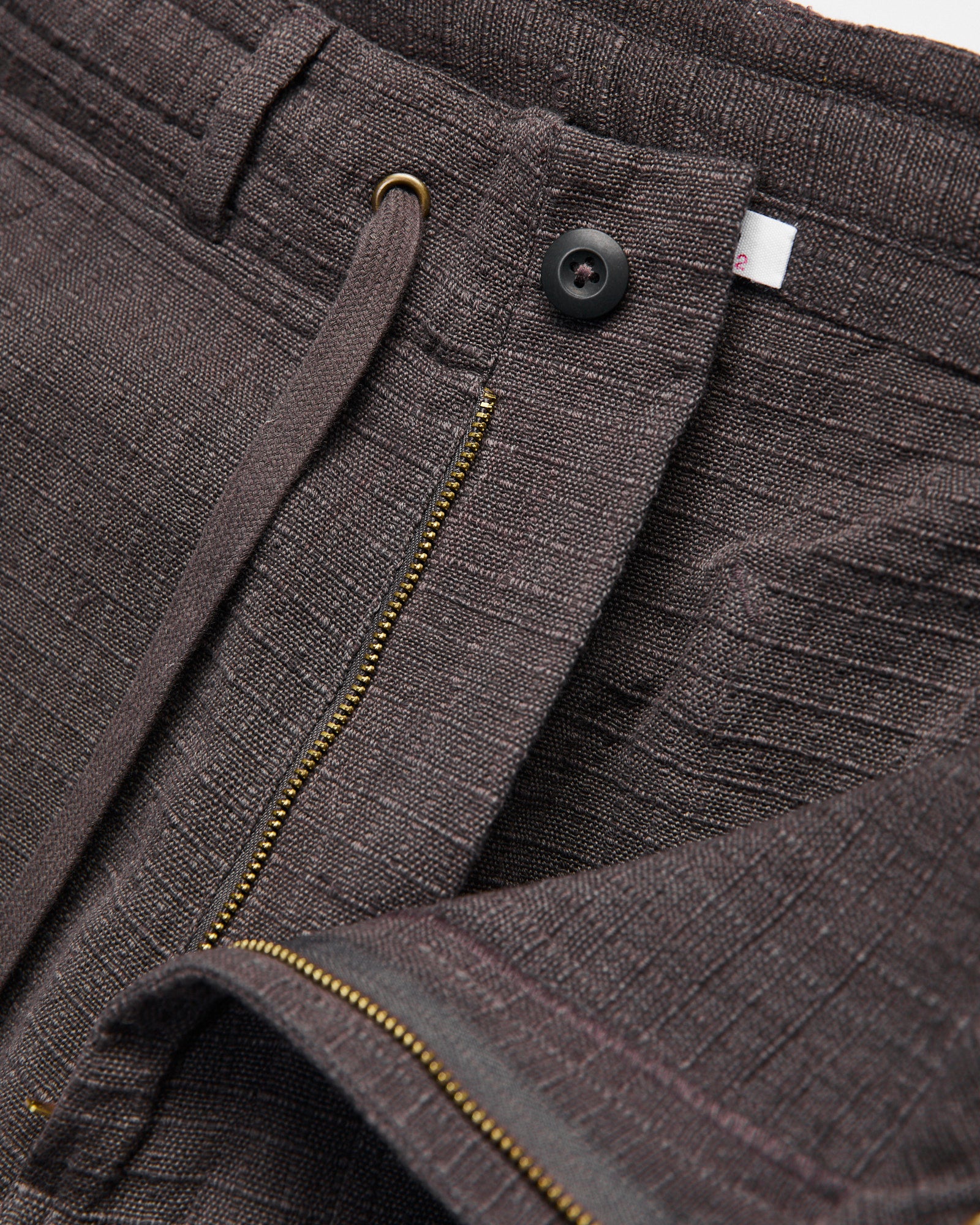 Raka Pant in Smoke Handwoven Ripstop - Image 6
