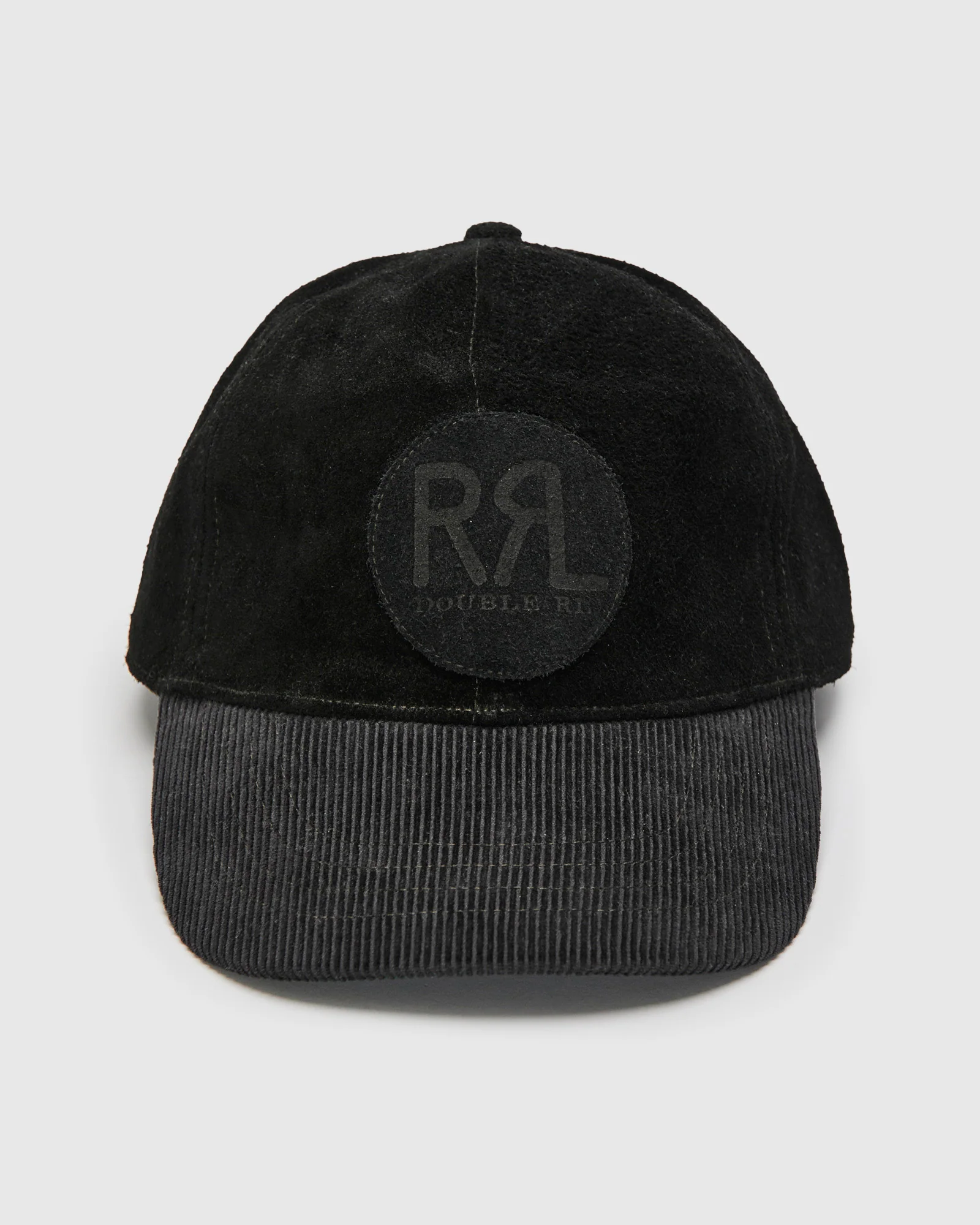 Ranch Logo Suede Cap in Black - Image 3