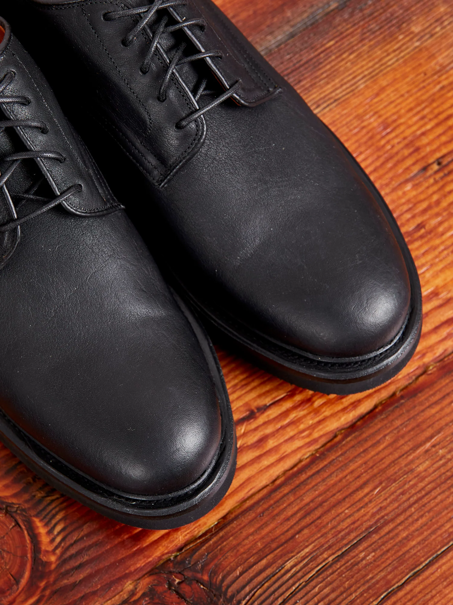 Rockland Blucher 2030 in Nero Washed Kangaroo - Image 5