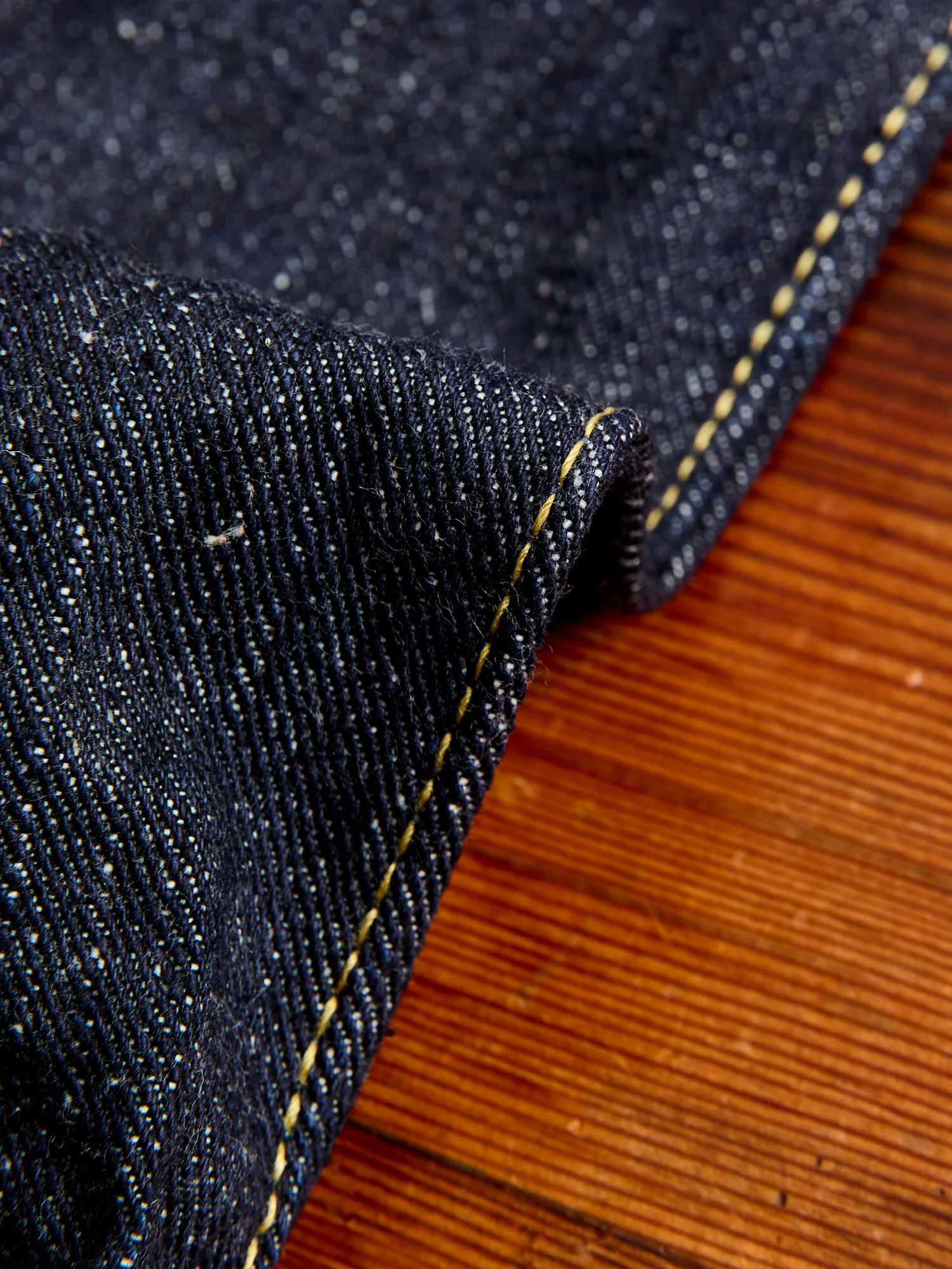 S140VXJ "Jin" 17oz Left Hand Twill Selvedge Denim - Relaxed Tapered Fit - Image 10