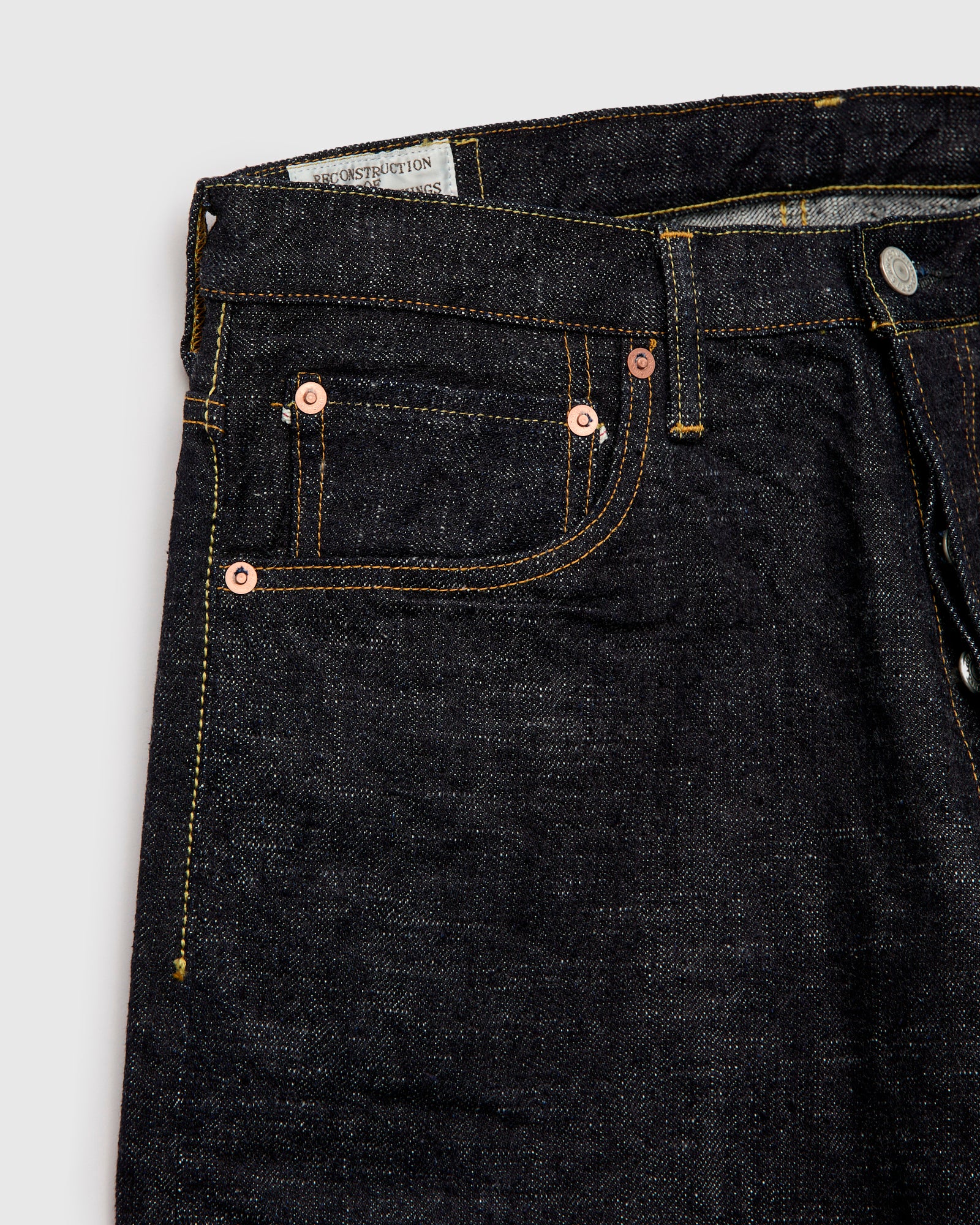 SD-1009 "GL3" 15oz Slub Selvedge Denim - High Tapered Fit - Image 8