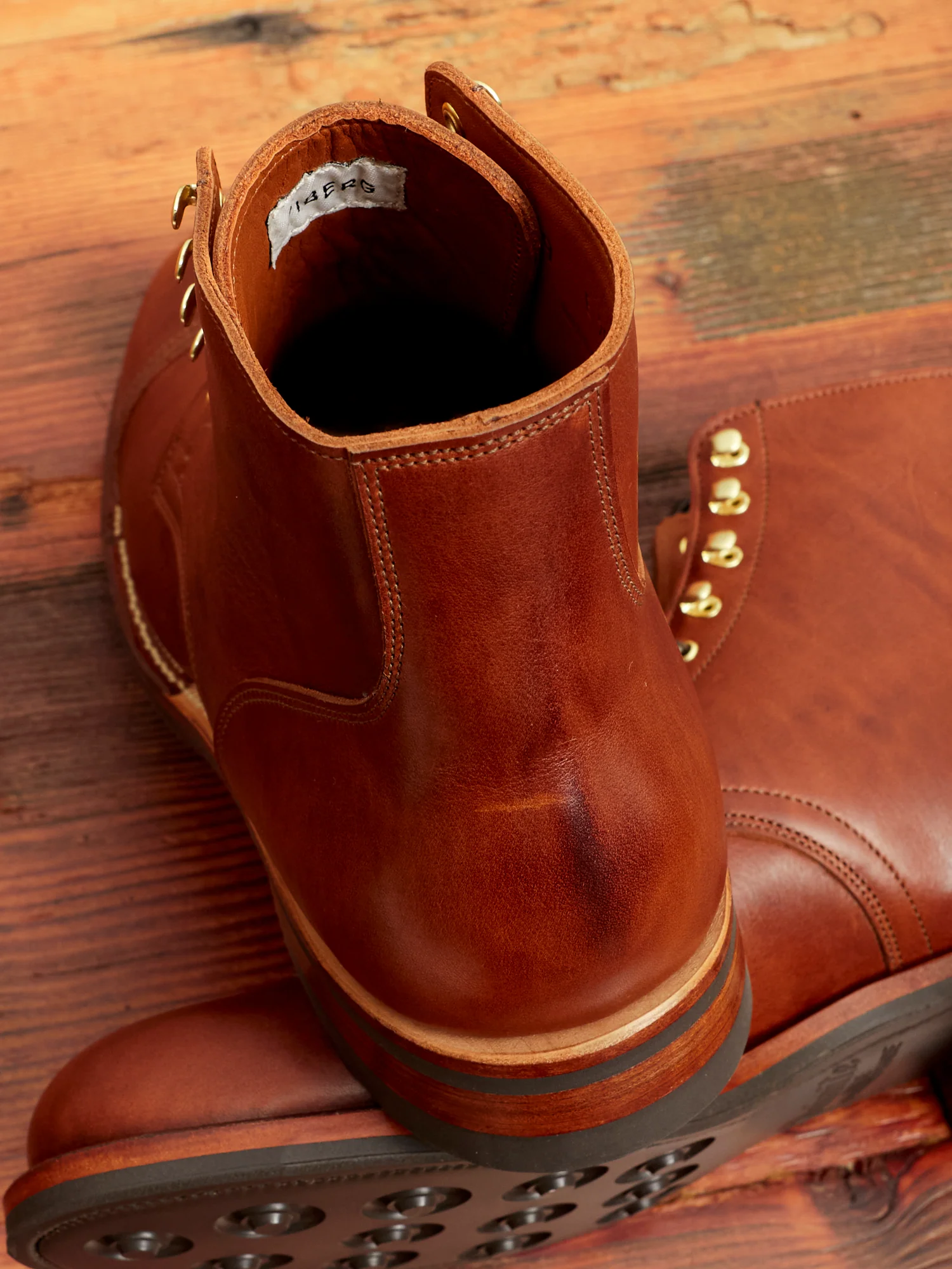Service Boot 2030 Dainite in Whiskey Regency Calf - Image 7