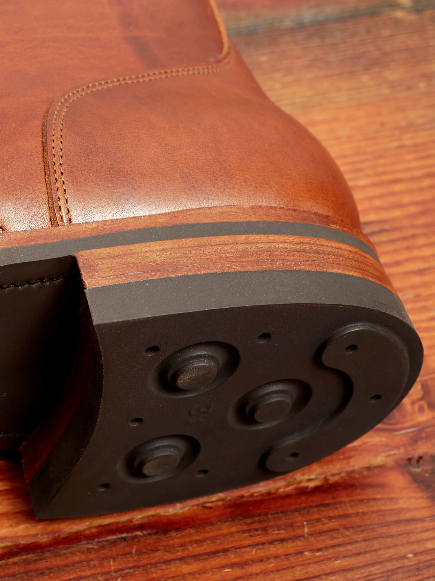 Service Boot 2030 Dainite in Whiskey Regency Calf - Image 8