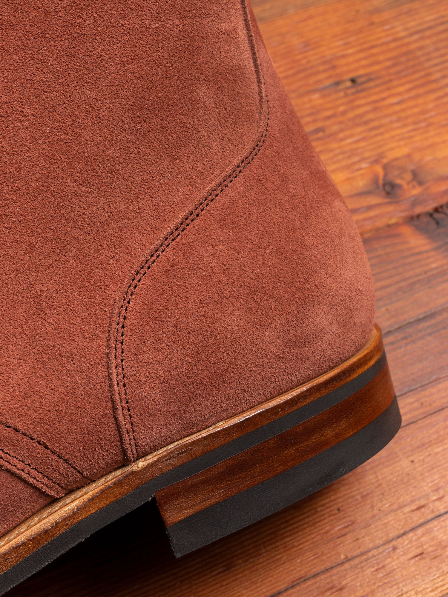 Service Boot 2030 in Sweet Potato Eco Veg Suede - Image 7