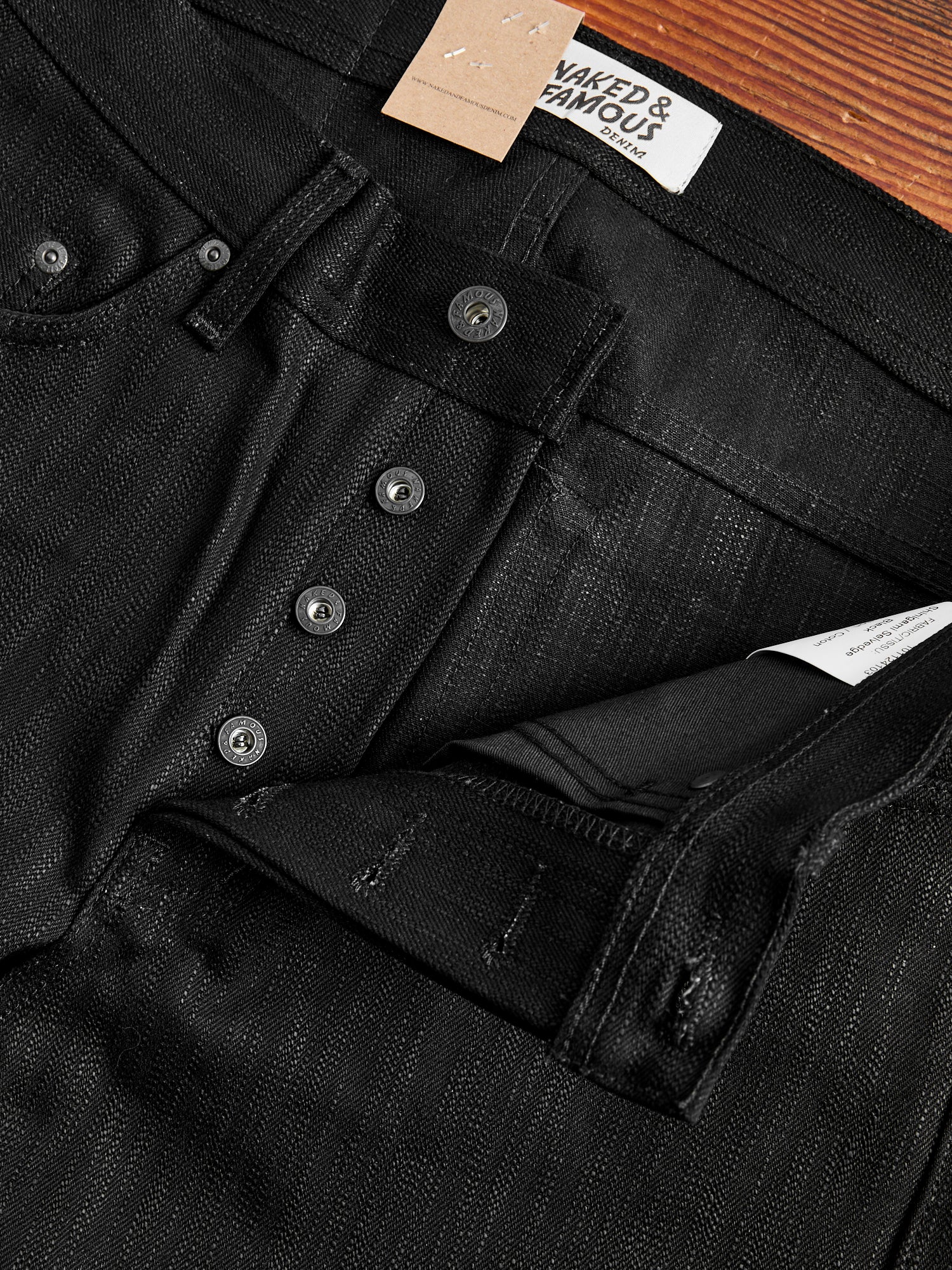 "Shinigami" 18oz Slub Selvedge Denim - Weird Guy Fit - Image 9