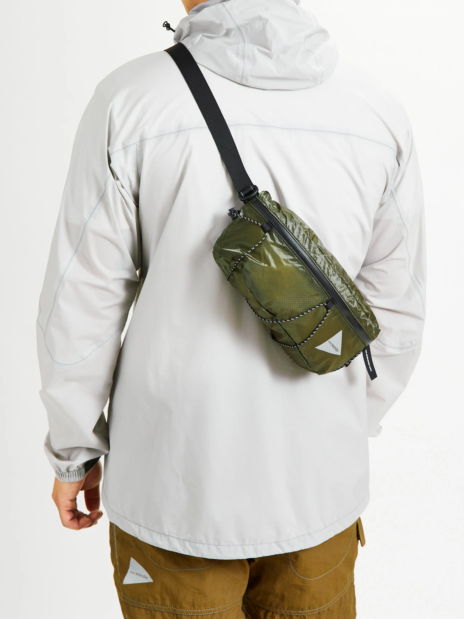 Sil Waist Bag in Khaki - Image 2