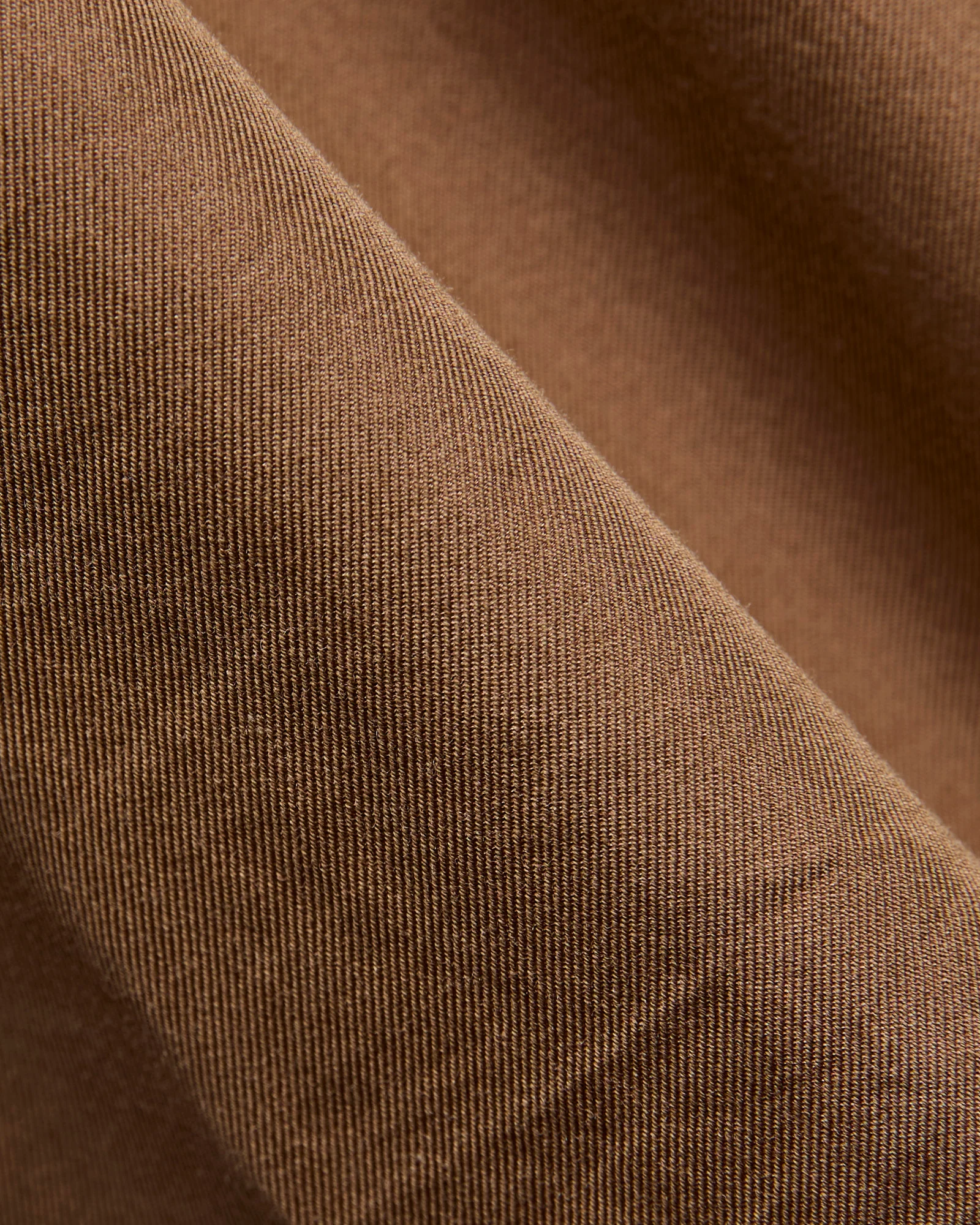 Silk Regular Collared Shirt in Brown - Image 7