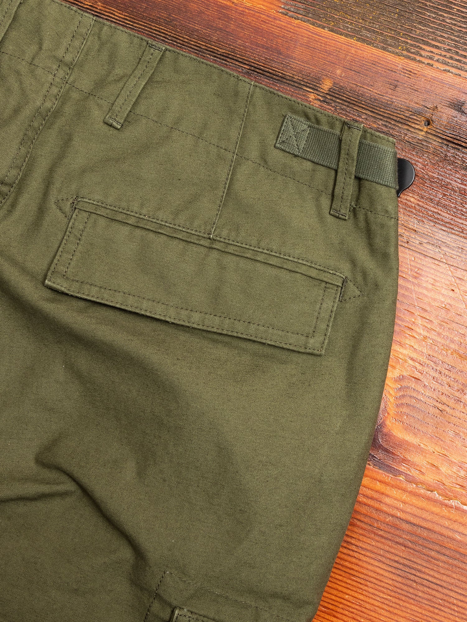 Slim Fit Field Pants in Olive - Image 9