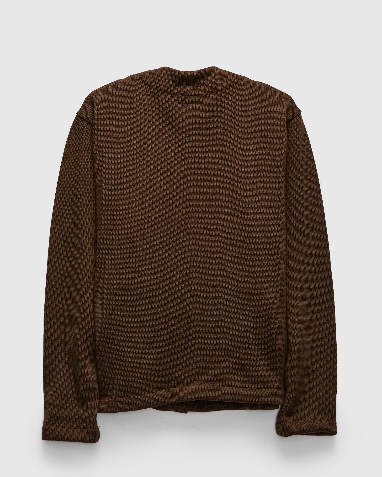 Slouchy Cardigan in Brown - Image 2