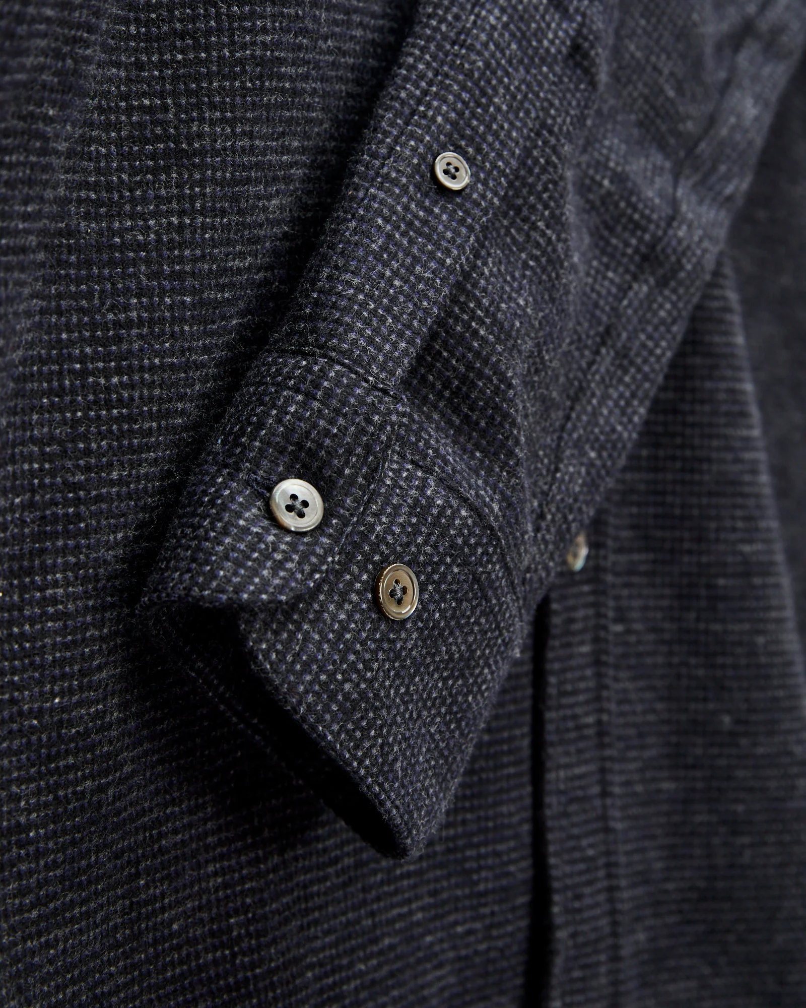 Sounds Button-Up Shirt in Grey - Image 6