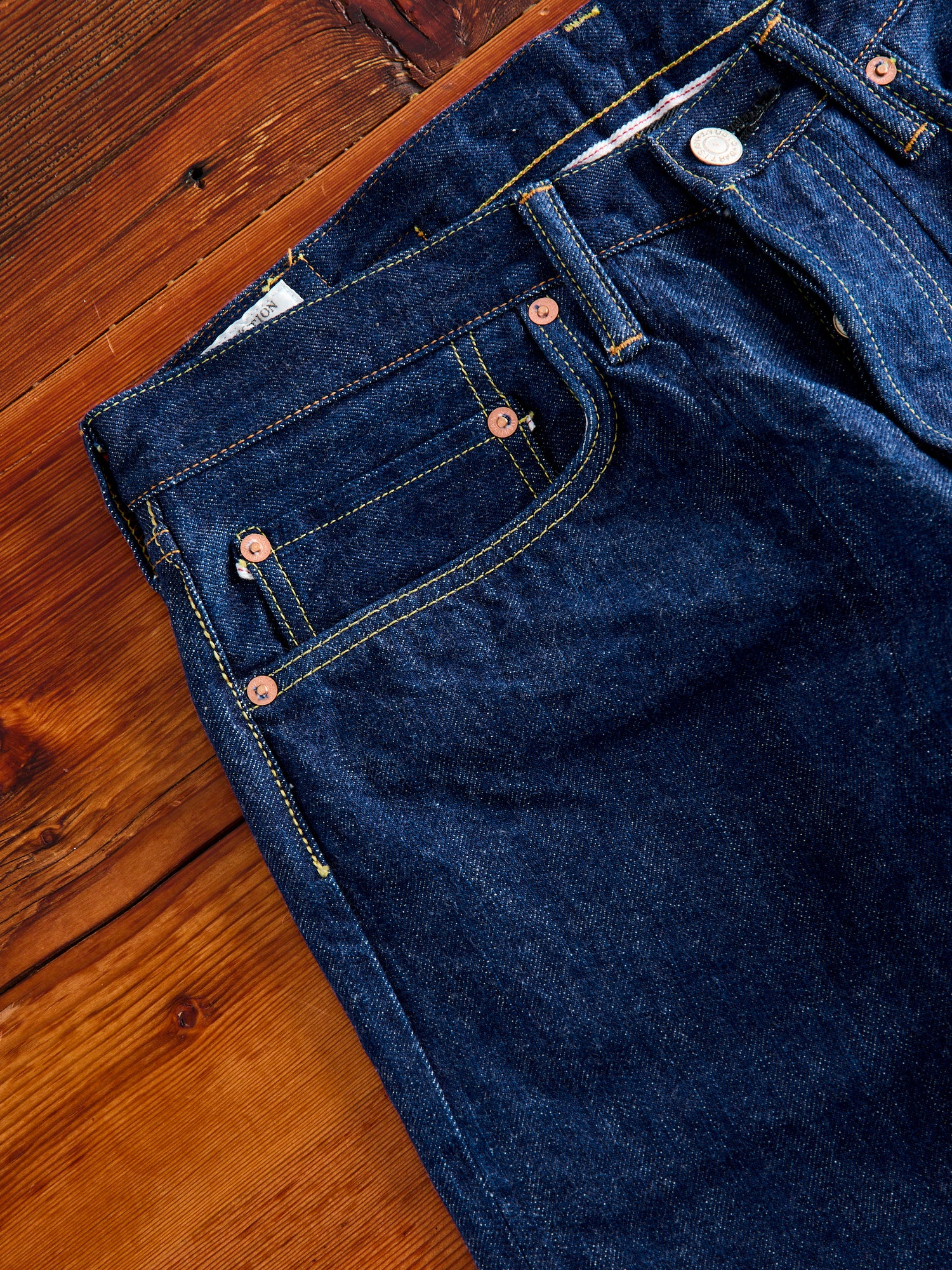 SP-083S "Triple Selvedge" 45th Anniversary 15oz Selvedge Denim - Regular Straight Fit - Image 9