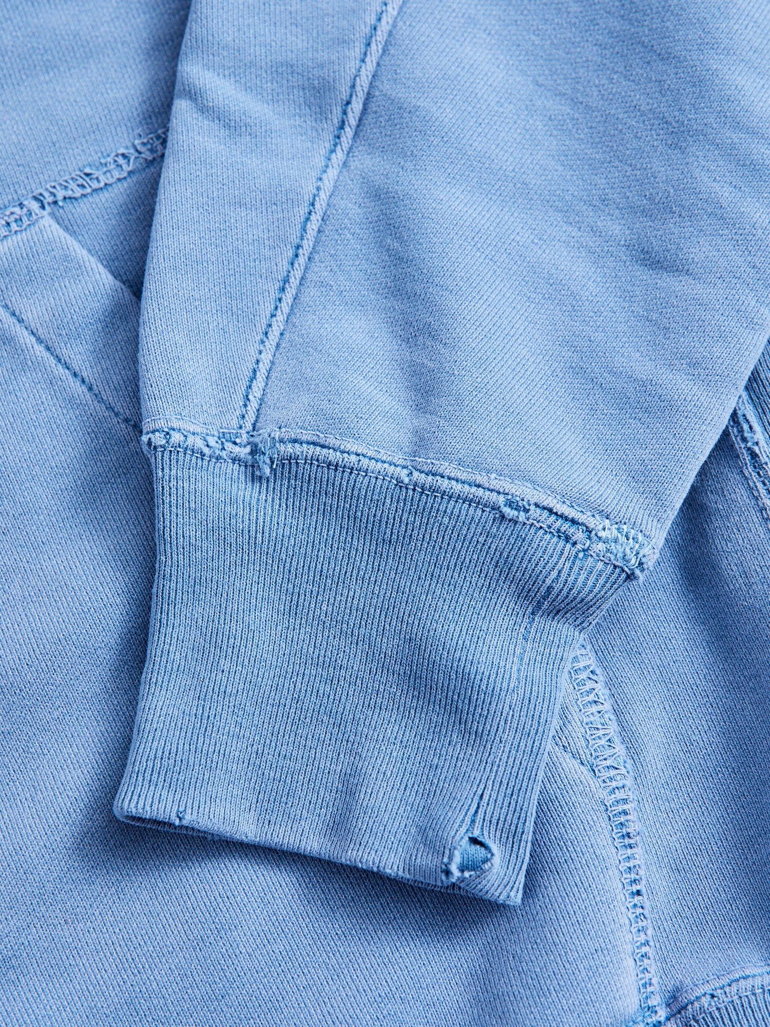 Special Finish Zip Hoodie in Blue - Image 6