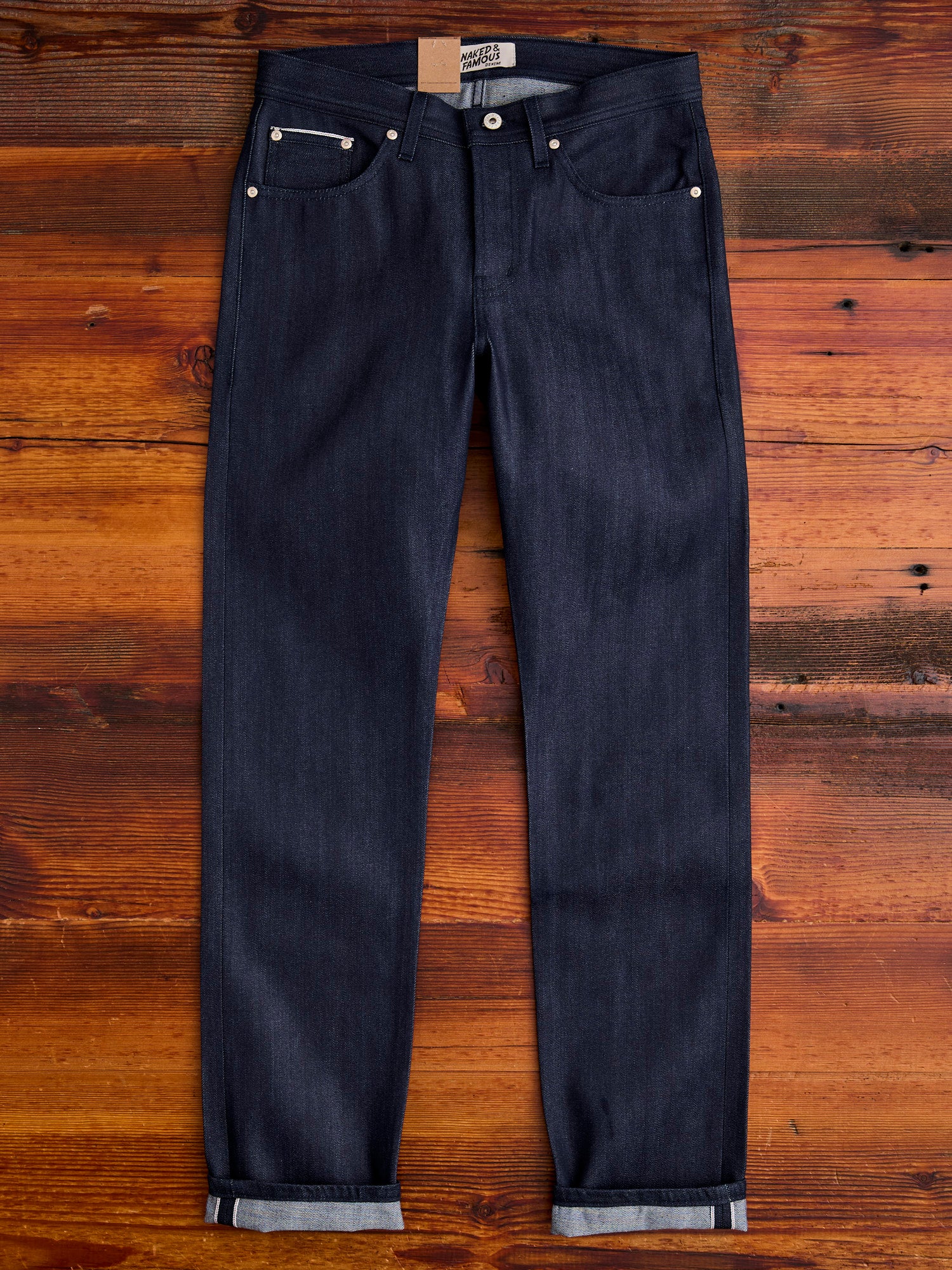 "Spring Garden Selvedge" 12.5oz Selvedge Denim - Weird Guy Fit - Image 5