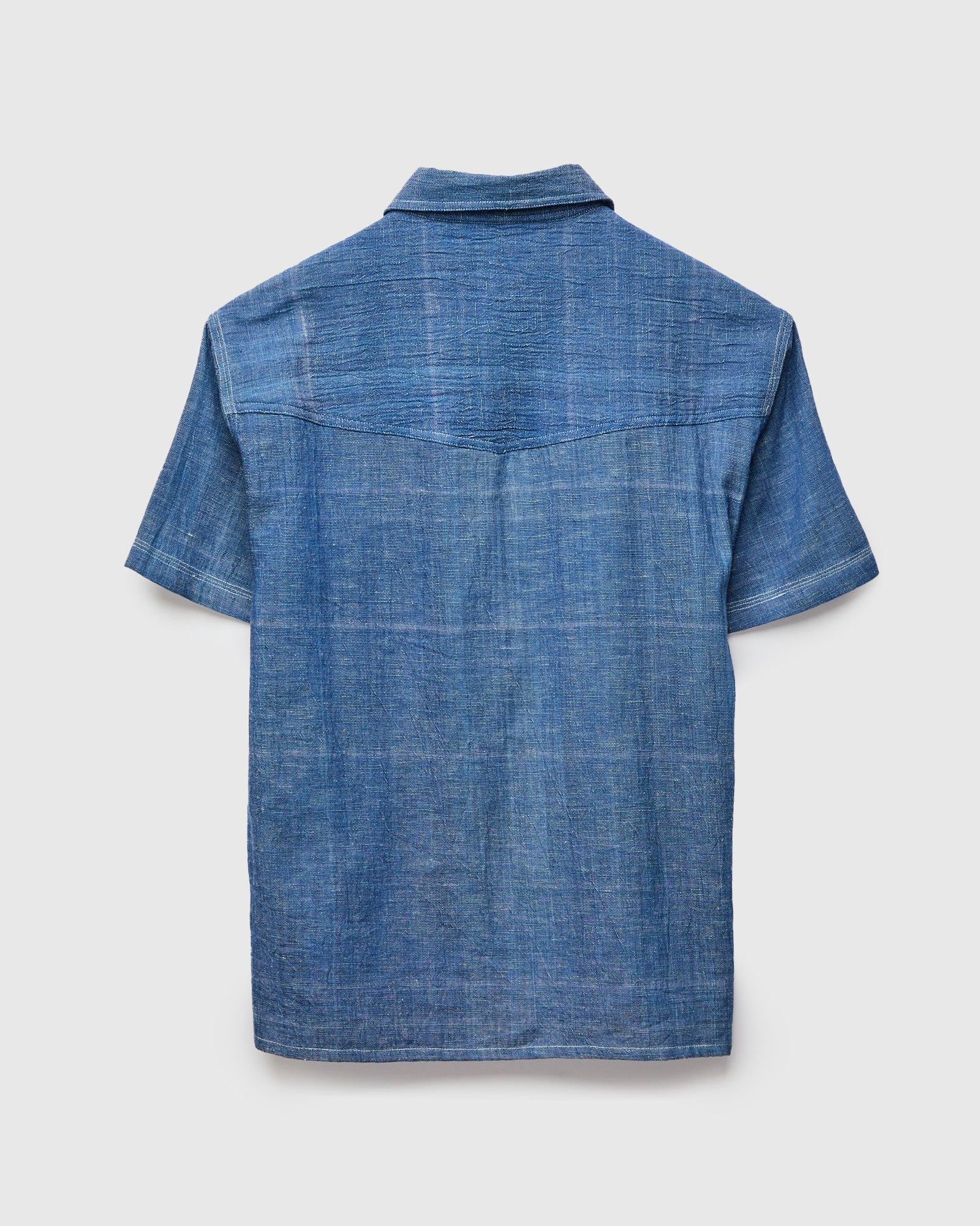 SS Marc Shirt in Indigo White - Image 2