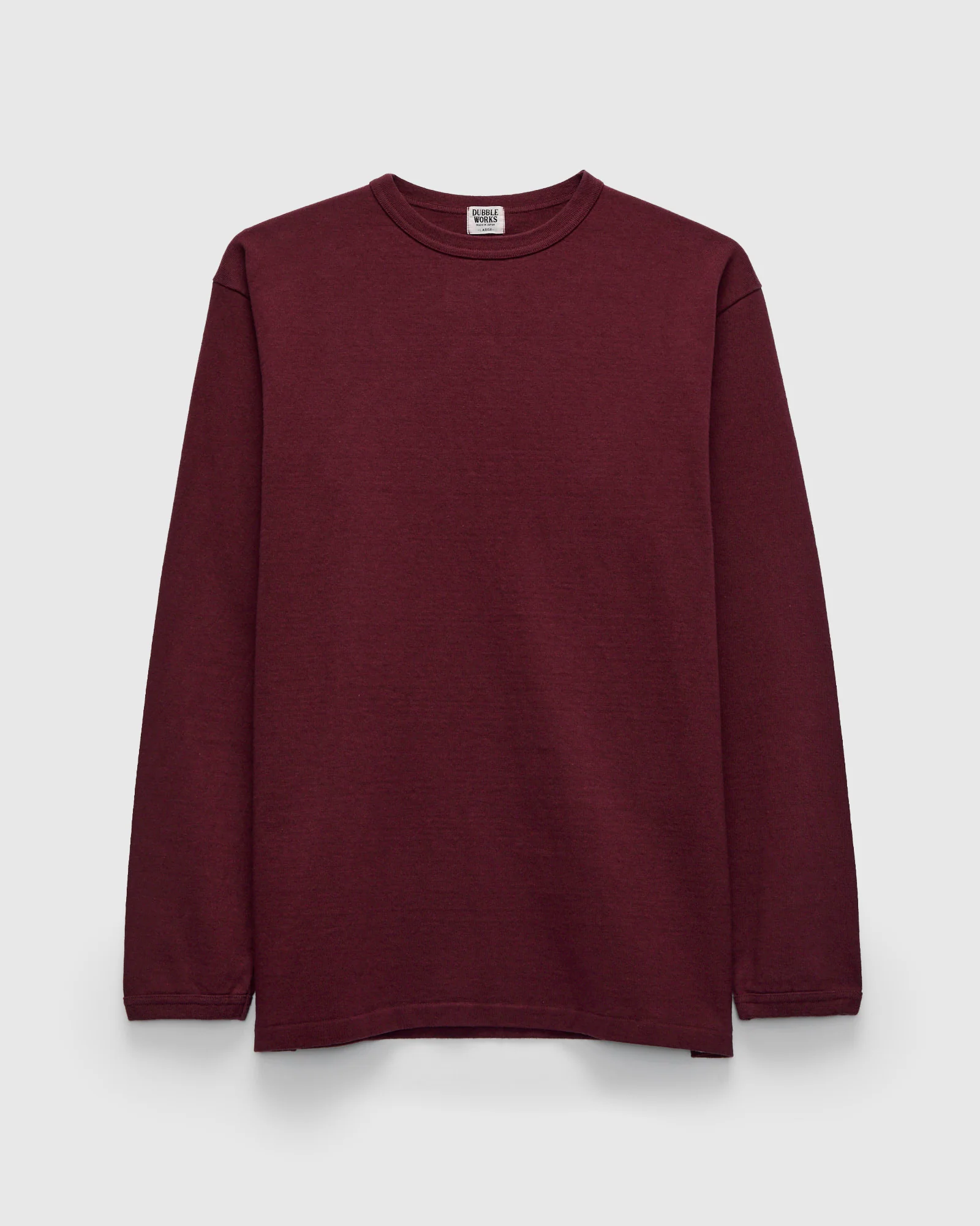 Stand Wheeler Longsleeve T-Shirt in Bordeaux