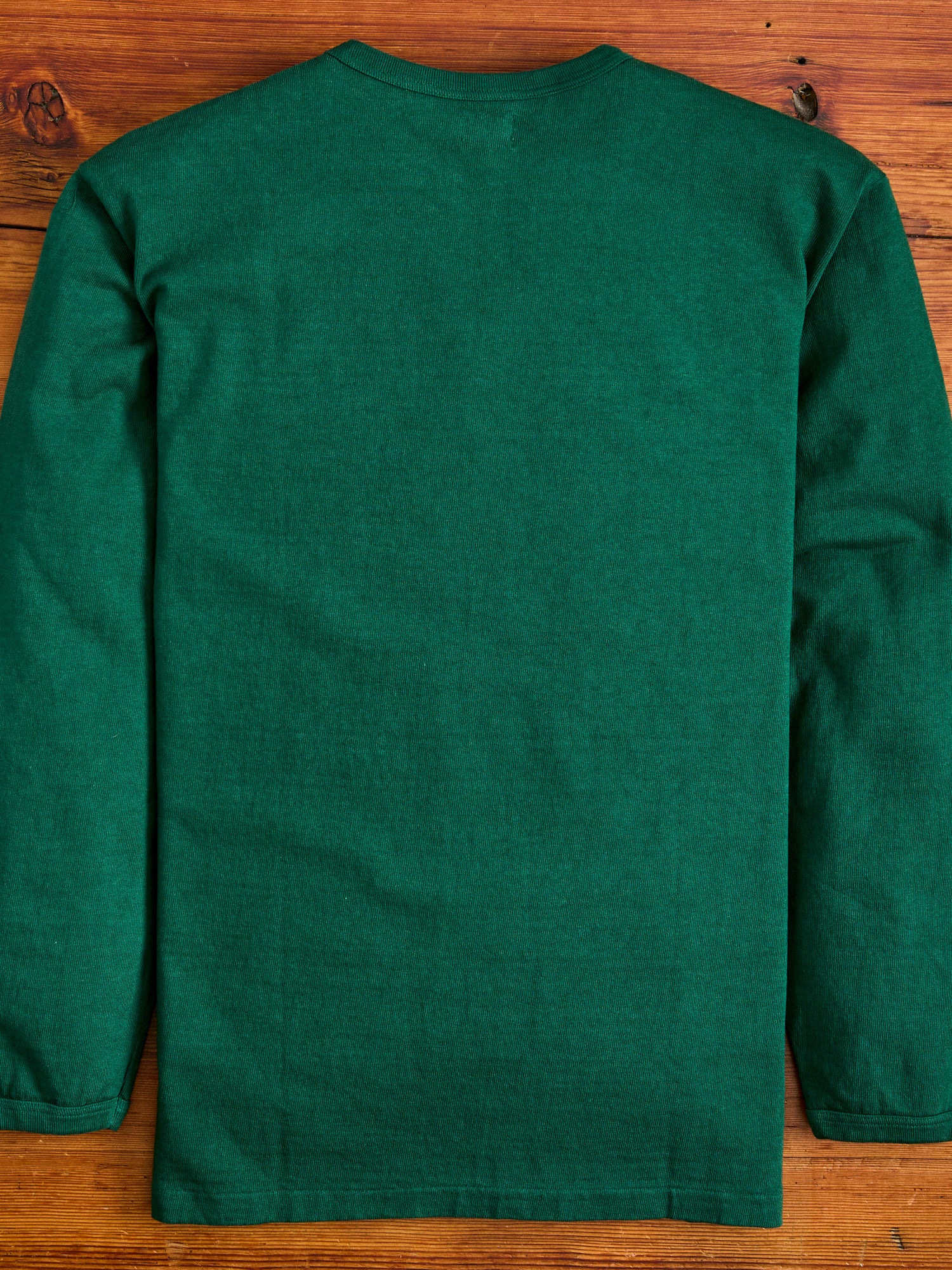 Stand Wheeler Long Sleeve Tee in Green - Image 3