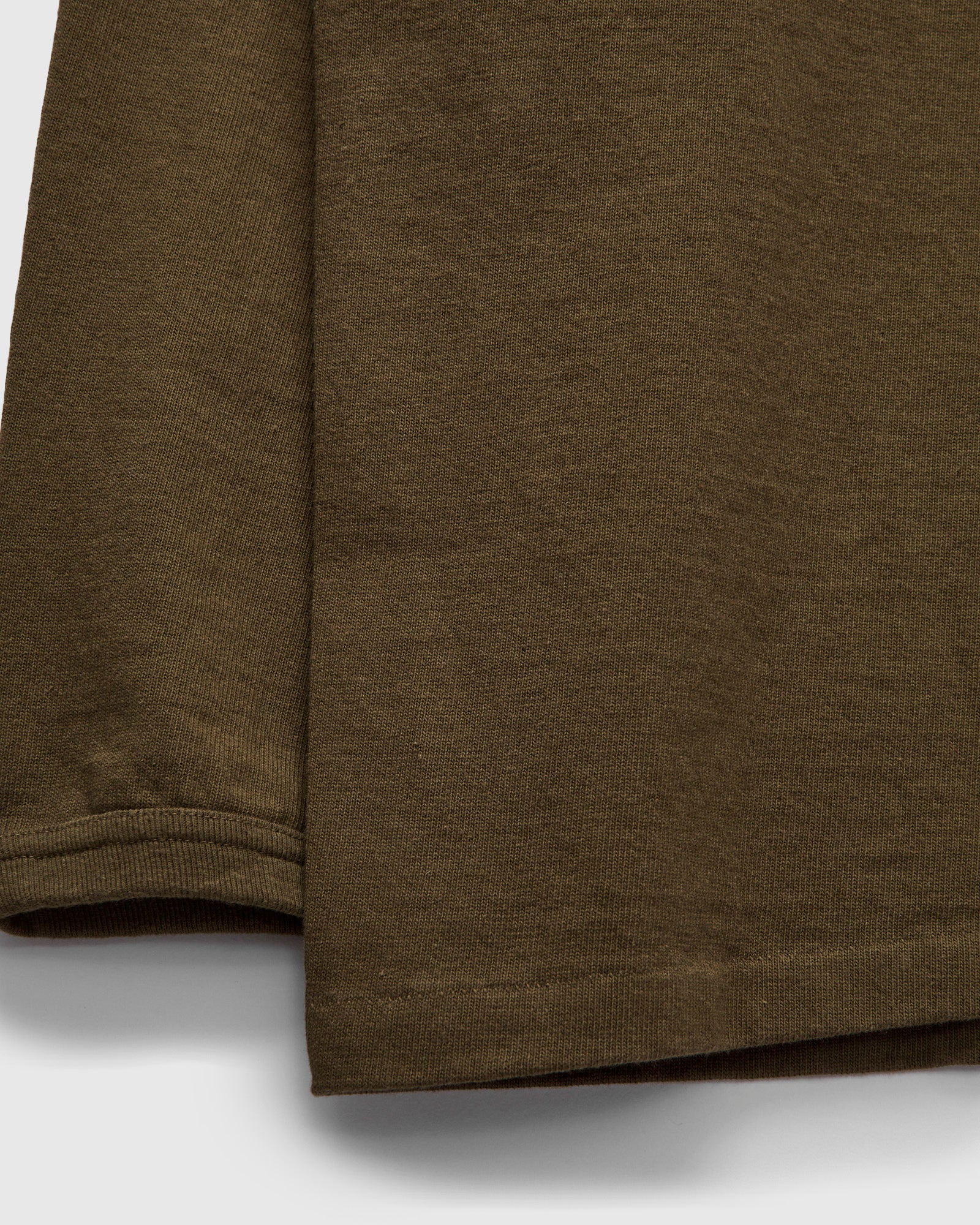 Stand Wheeler Longsleeve T-Shirt in Khaki - Image 6