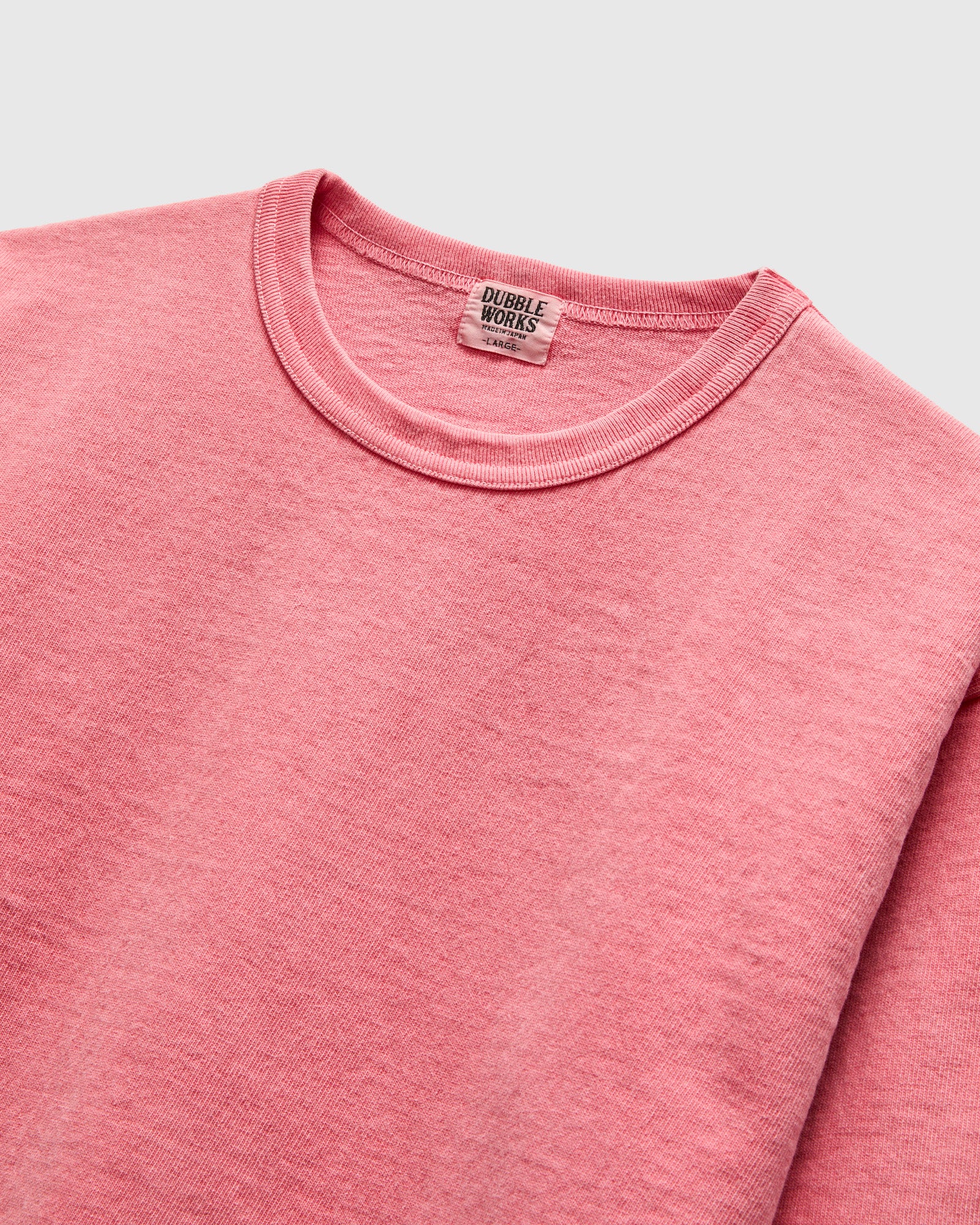Stand Wheeler Pigment-Dyed T-Shirt in Pink - Image 4