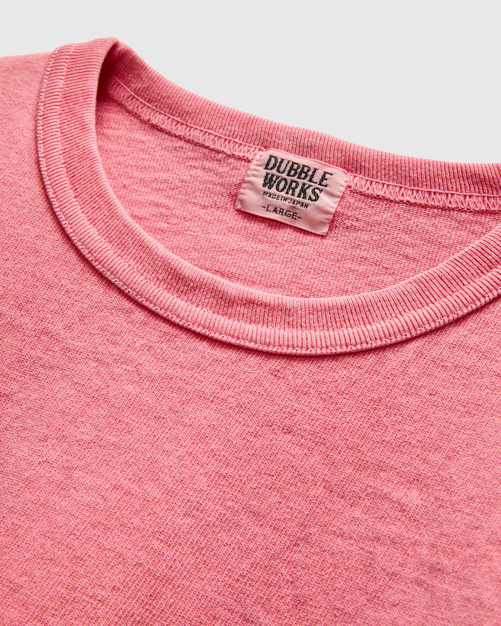Stand Wheeler Pigment-Dyed T-Shirt in Pink - Image 5