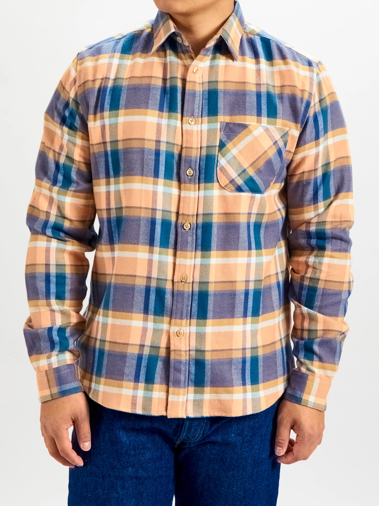 Sussu Button-Up Shirt in Tan - Image 2